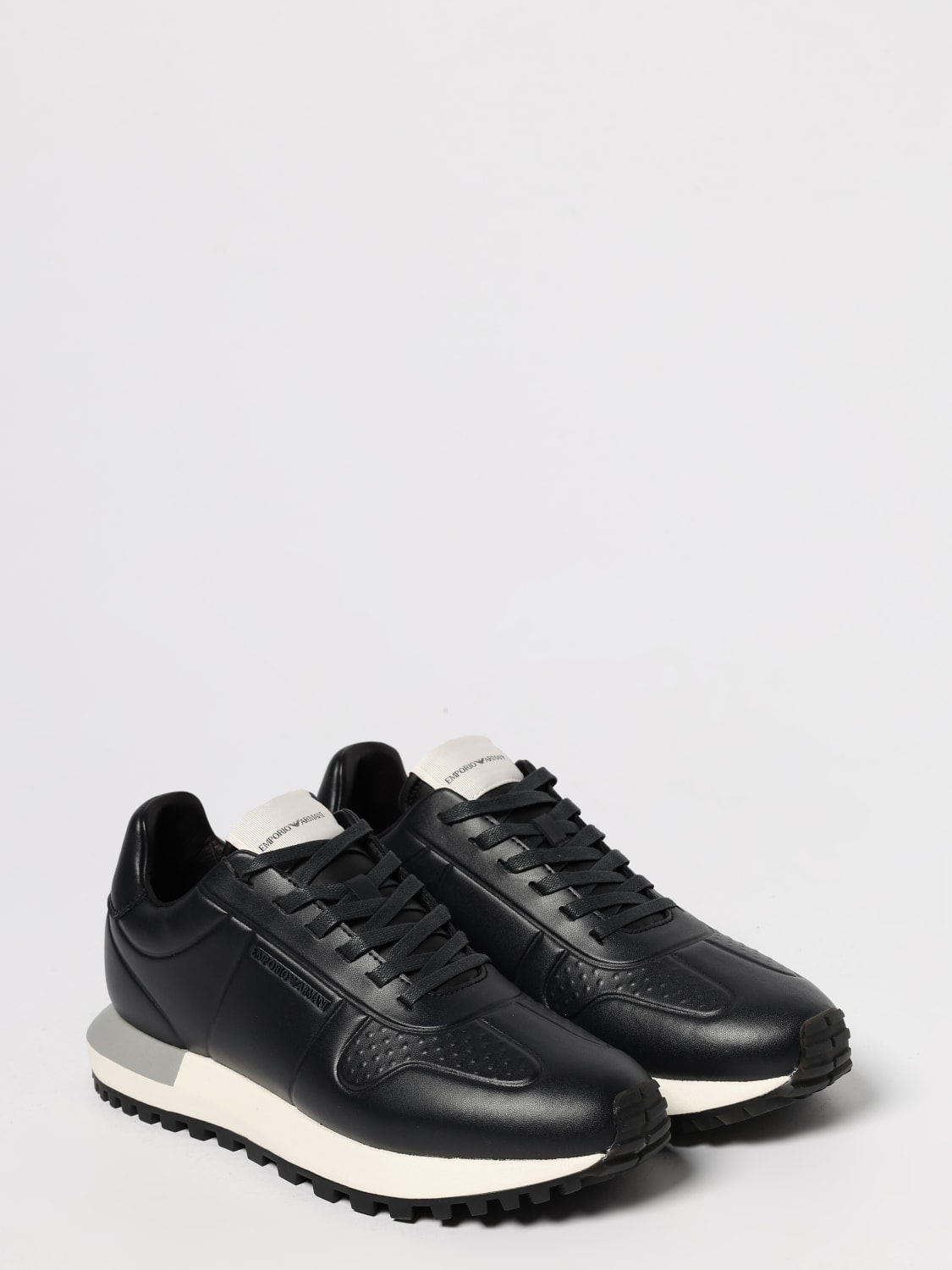 EMPORIO ARMANI SNEAKERS: Sneakers men Emporio Armani, Navy - Img 2