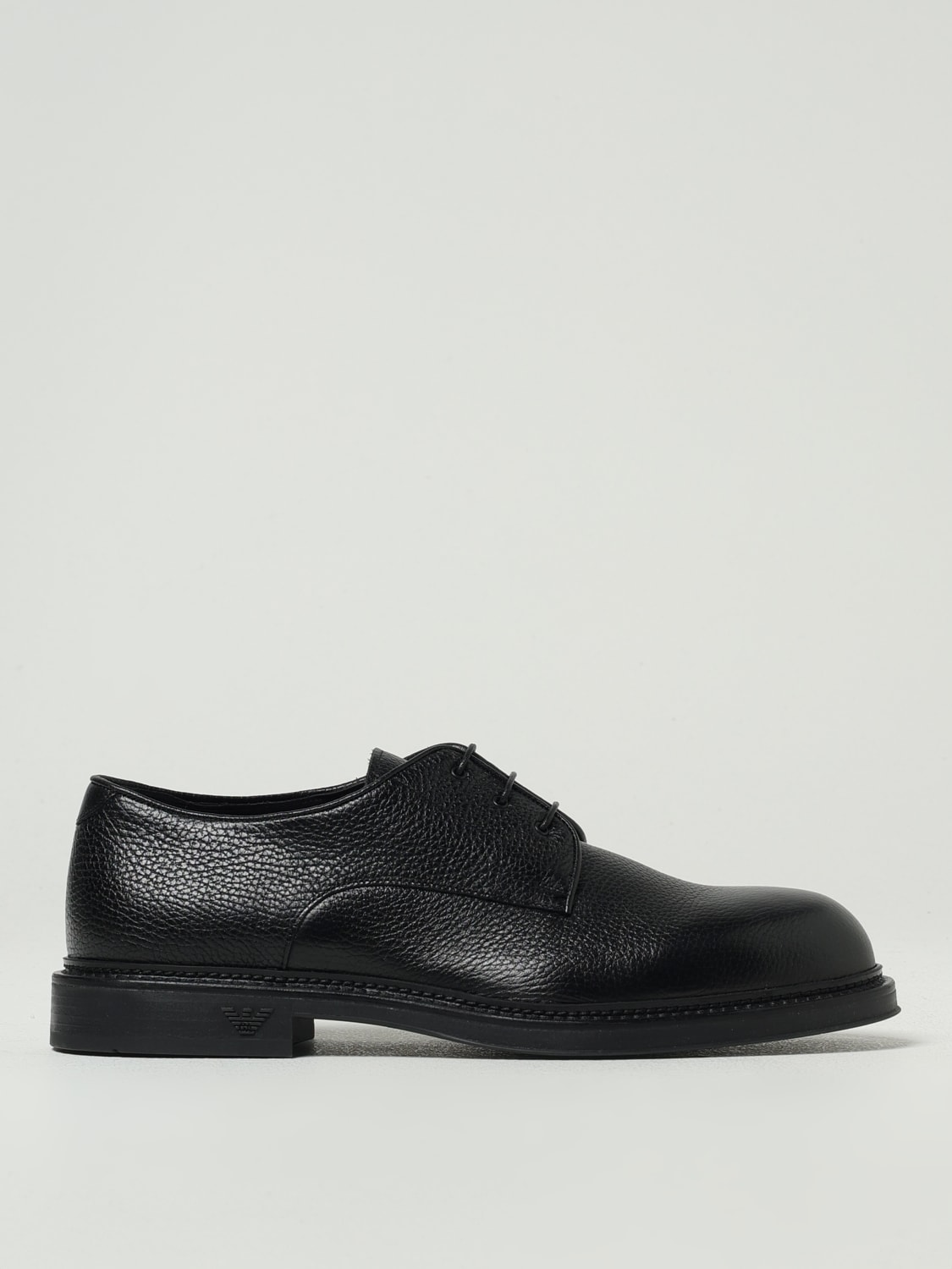 EMPORIO ARMANI BROGUE SHOES: Shoes men Emporio Armani, Black - Img 1