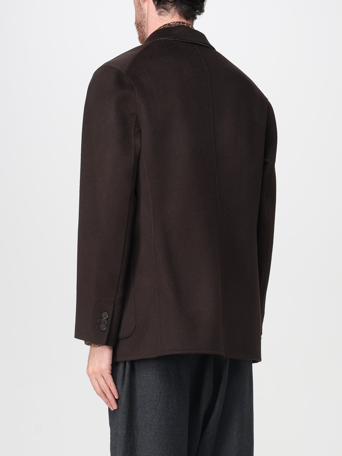 EMPORIO ARMANI JACKET: Blazer men Emporio Armani, Brown - Img 2