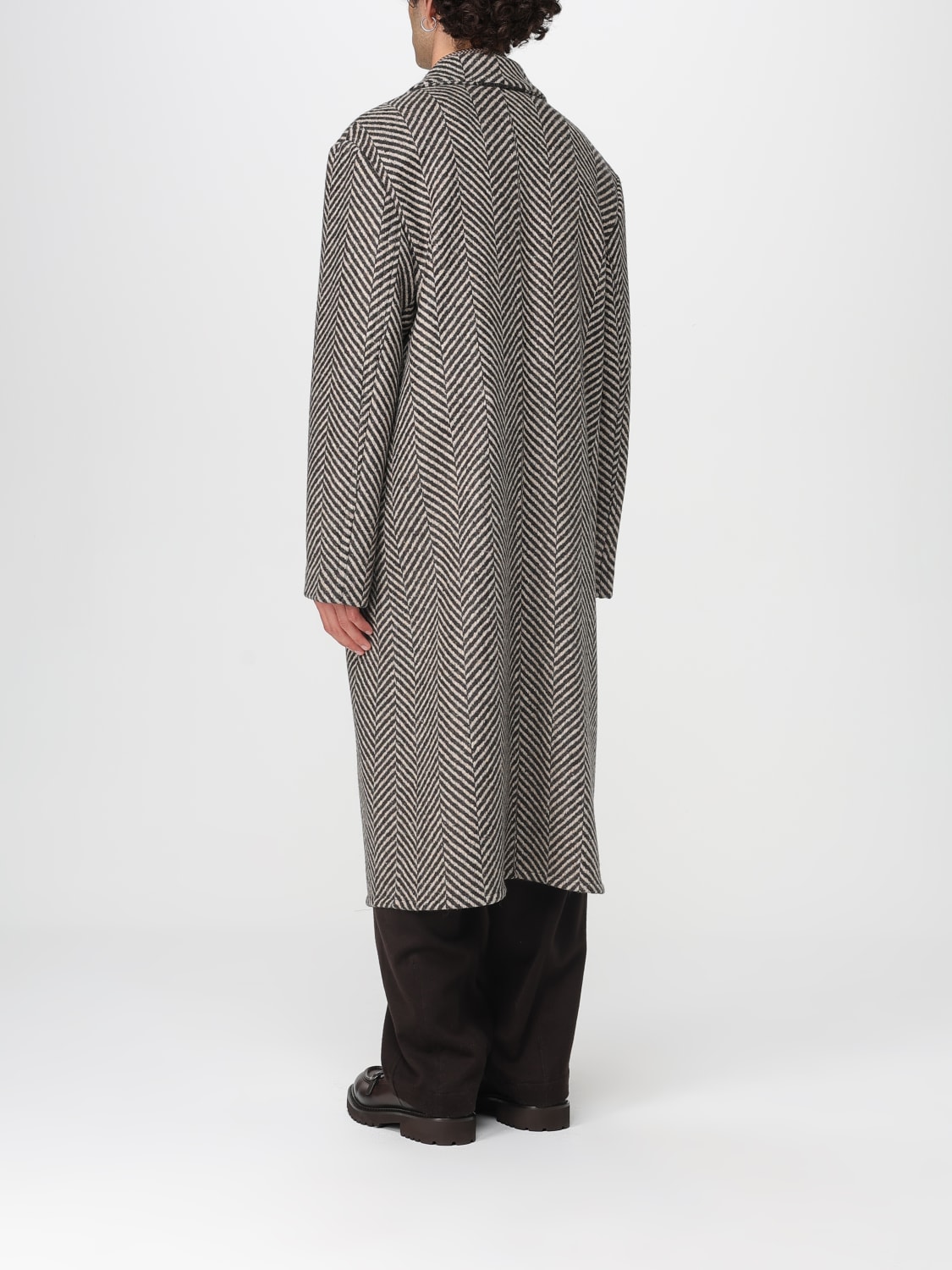 EMPORIO ARMANI ABRIGO: Abrigo hombre Emporio Armani, Gris - Img 3