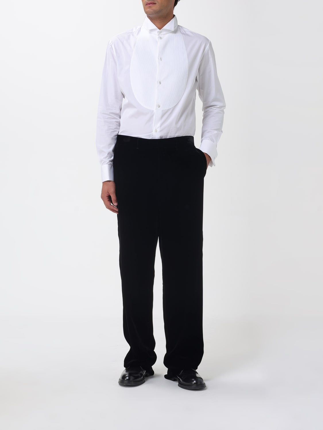 EMPORIO ARMANI PANTS: Pants men Emporio Armani, Black - Img 2