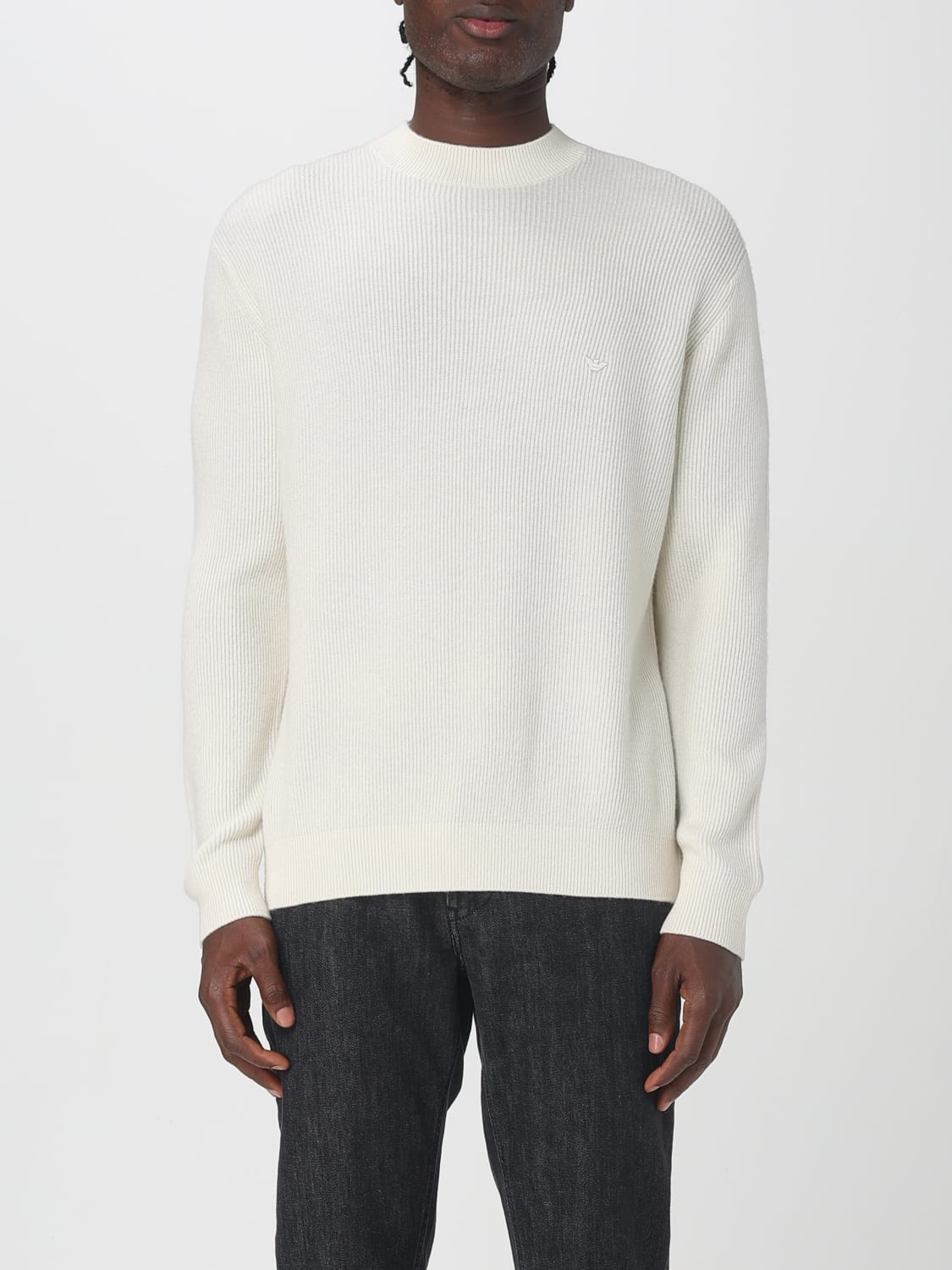 EMPORIO ARMANI SWEATER: Sweater men Emporio Armani, Ice - Img 1