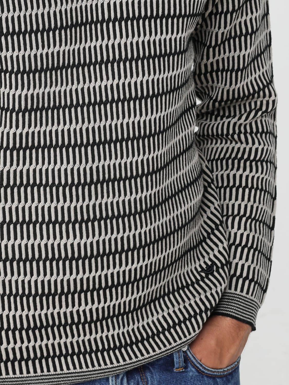 EMPORIO ARMANI SWEATER: Sweater men Emporio Armani, Multicolor - Img 3