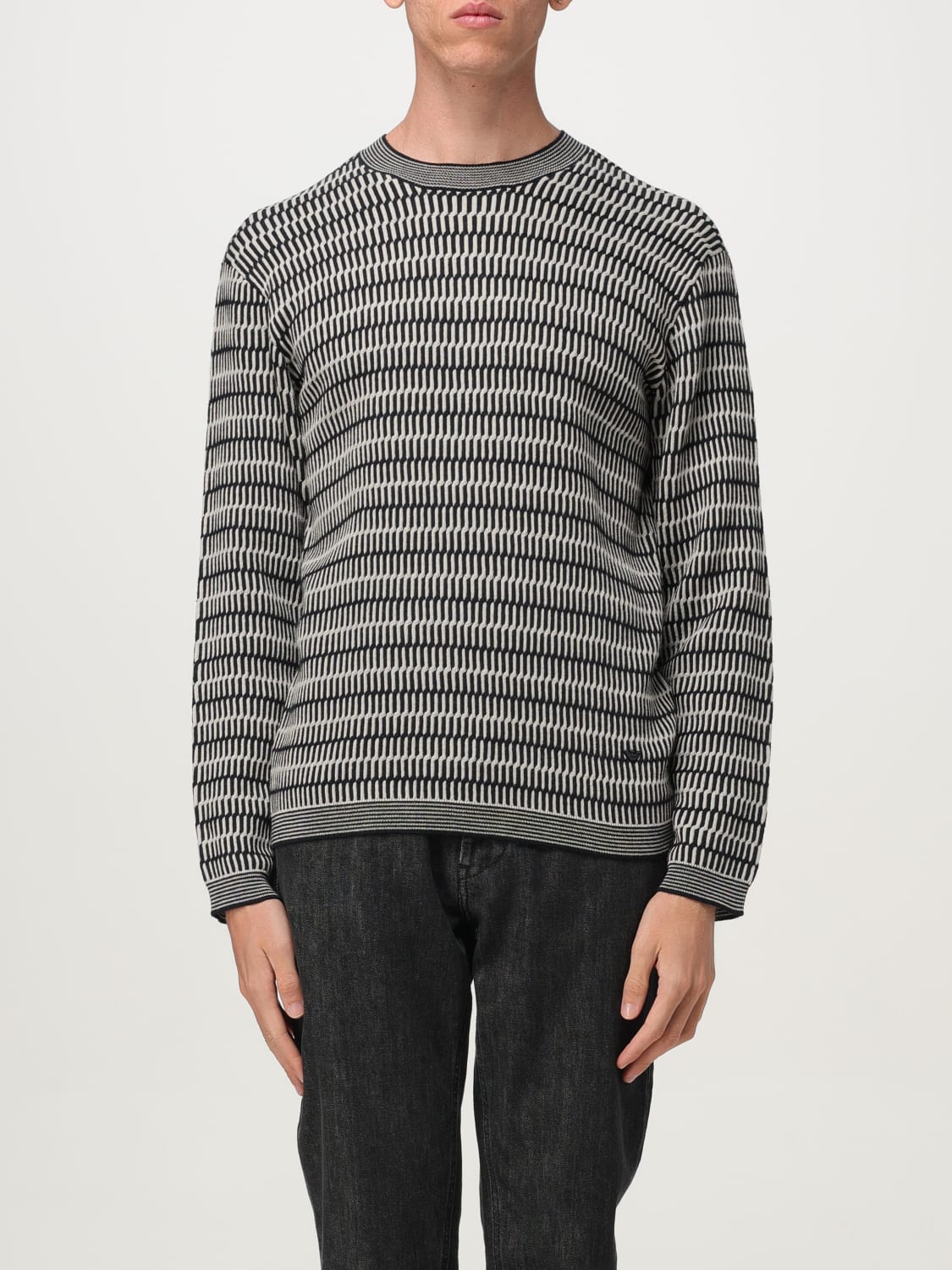 EMPORIO ARMANI SWEATER: Sweater men Emporio Armani, Navy - Img 1