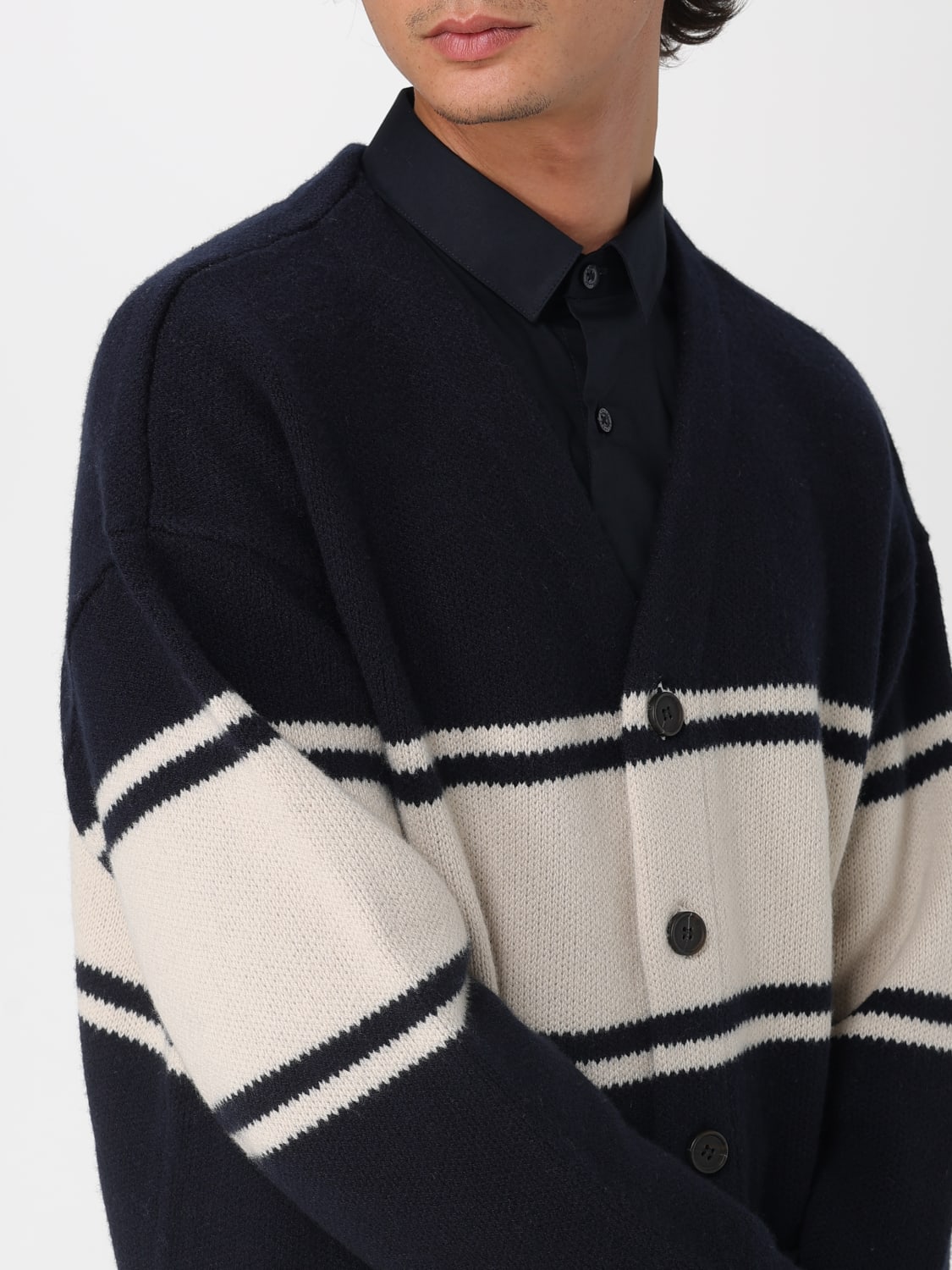 EMPORIO ARMANI SWEATER: Sweater men Emporio Armani, Navy - Img 4