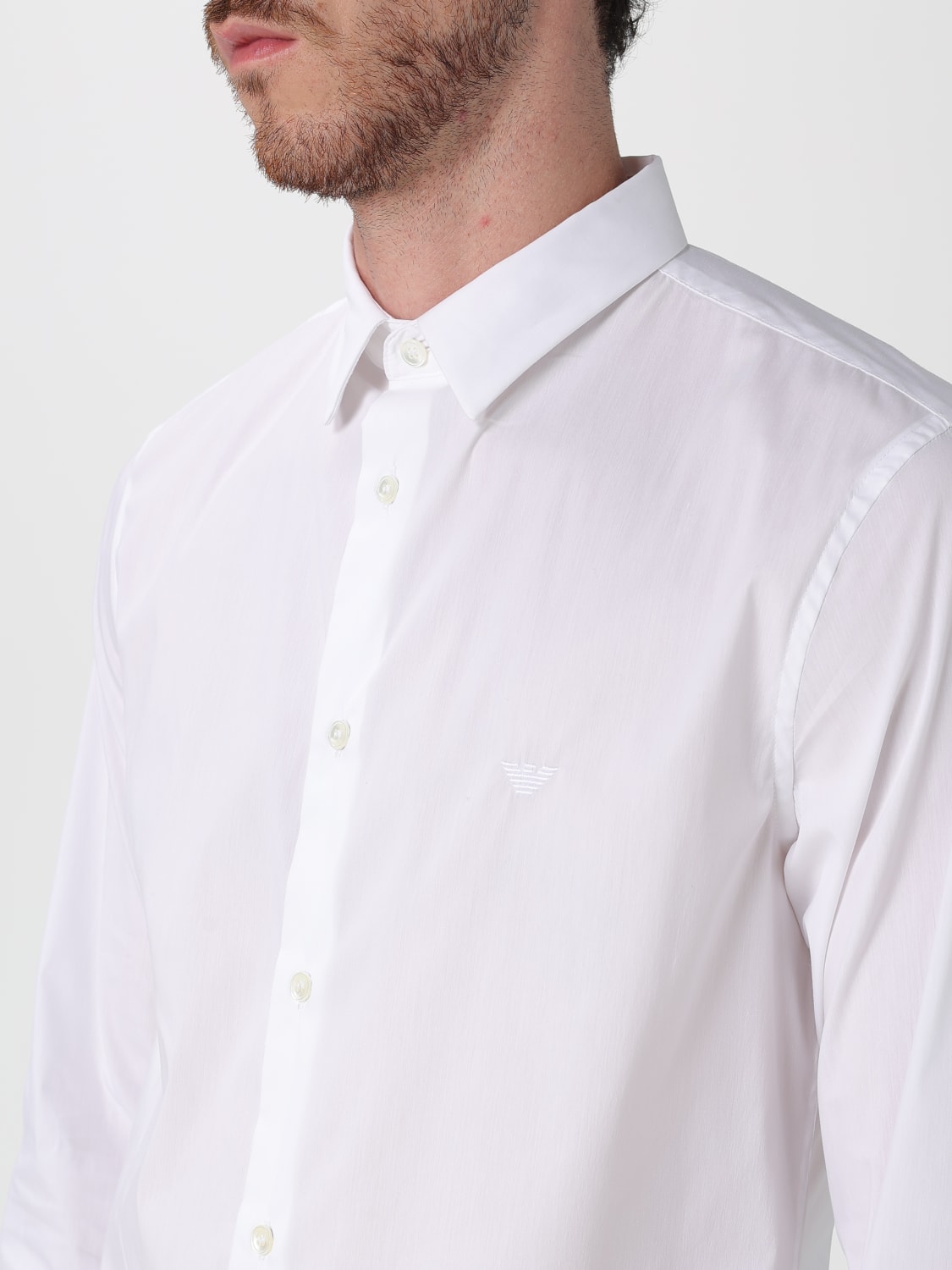 EMPORIO ARMANI SHIRT: Shirt men Emporio Armani, White - Img 3