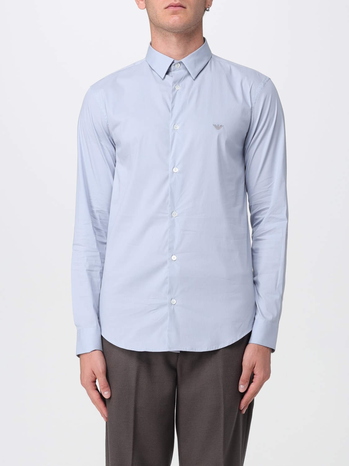 EMPORIO ARMANI SHIRT: Shirt men Emporio Armani, Ice - Img 1