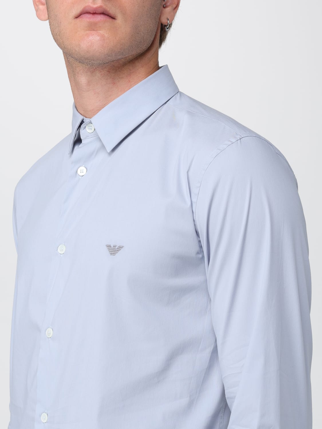 EMPORIO ARMANI SHIRT: Shirt men Emporio Armani, Ice - Img 3