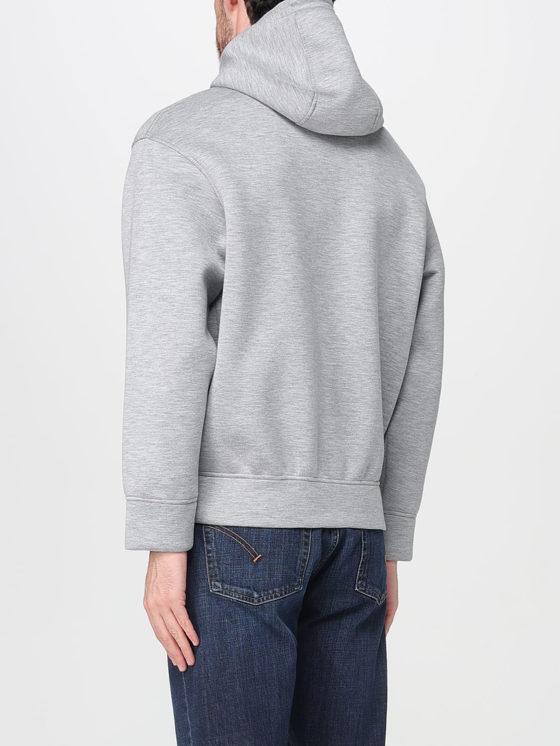 EMPORIO ARMANI SWEATSHIRT: Sweatshirt men Emporio Armani, Grey - Img 2