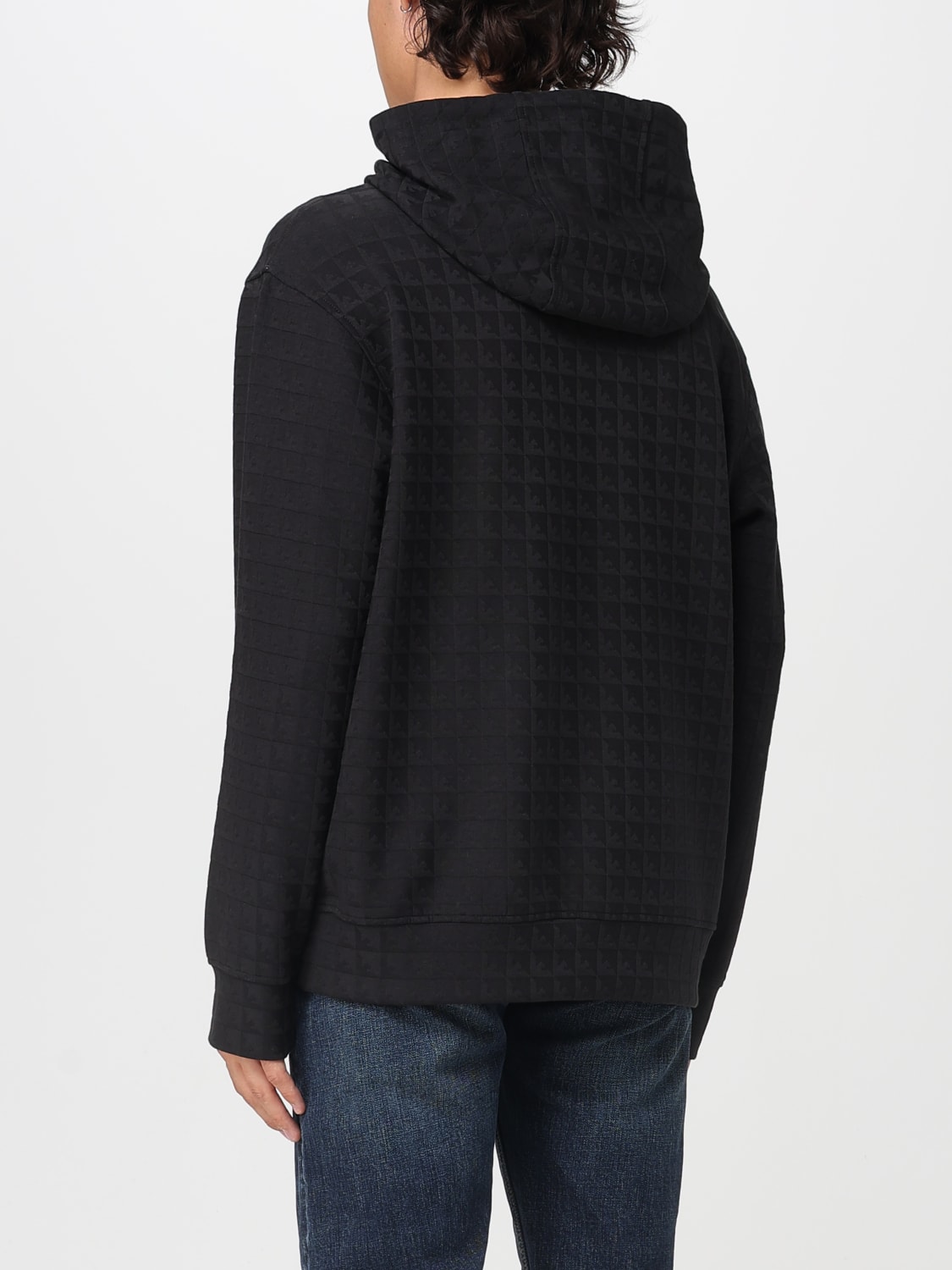 EMPORIO ARMANI SWEATSHIRT: Sweatshirt men Emporio Armani, Black - Img 2