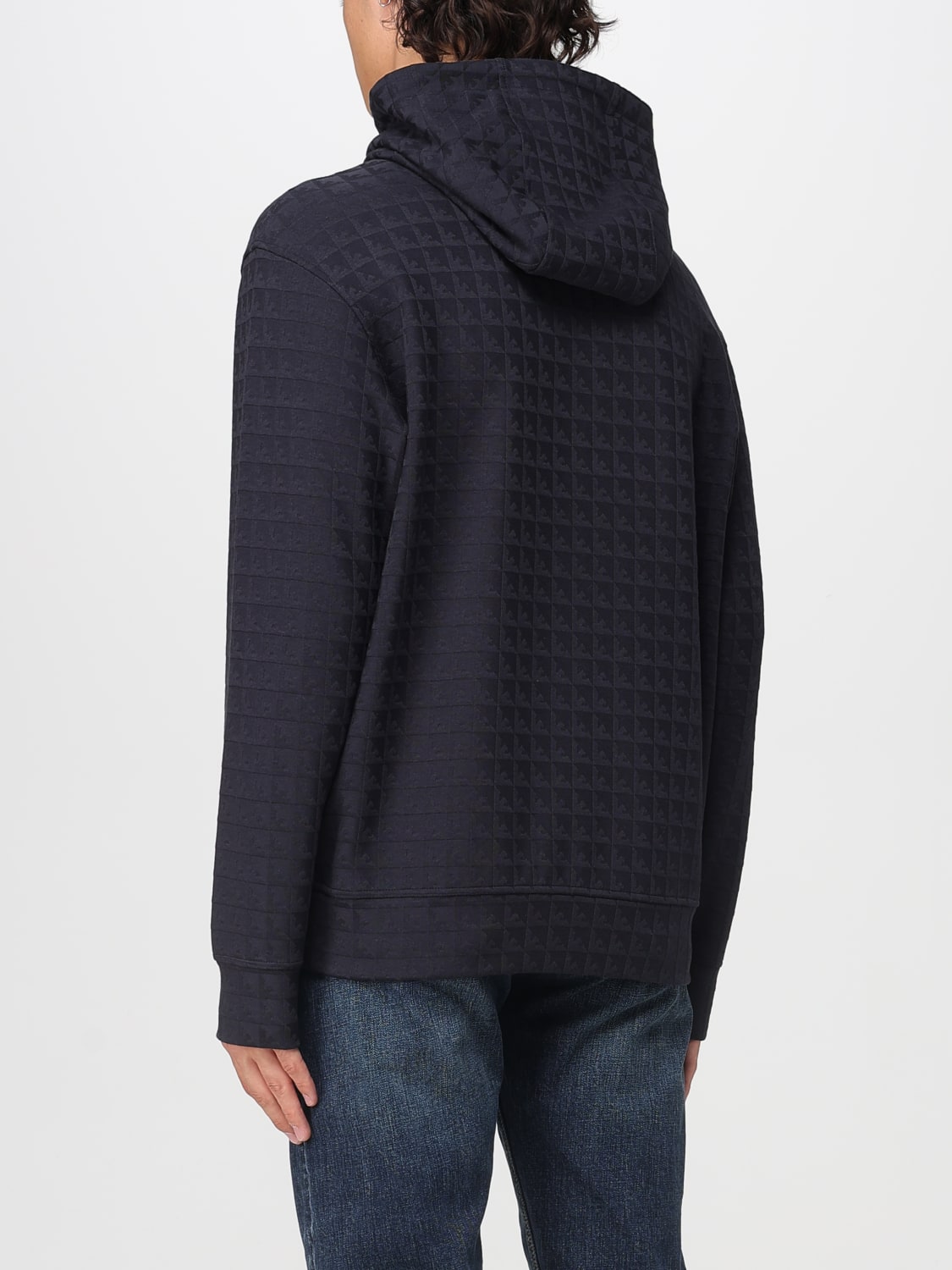 EMPORIO ARMANI SWEATSHIRT: Sweatshirt herren Emporio Armani, Blau - Img 2