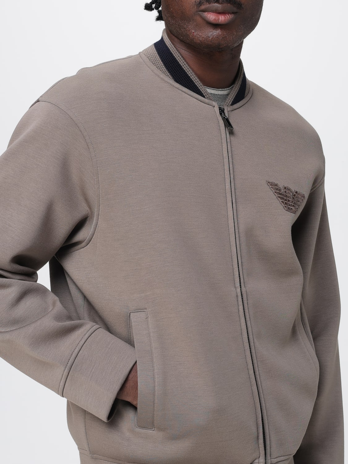 EMPORIO ARMANI JACKET: Jacket men Emporio Armani, Dove Grey - Img 4