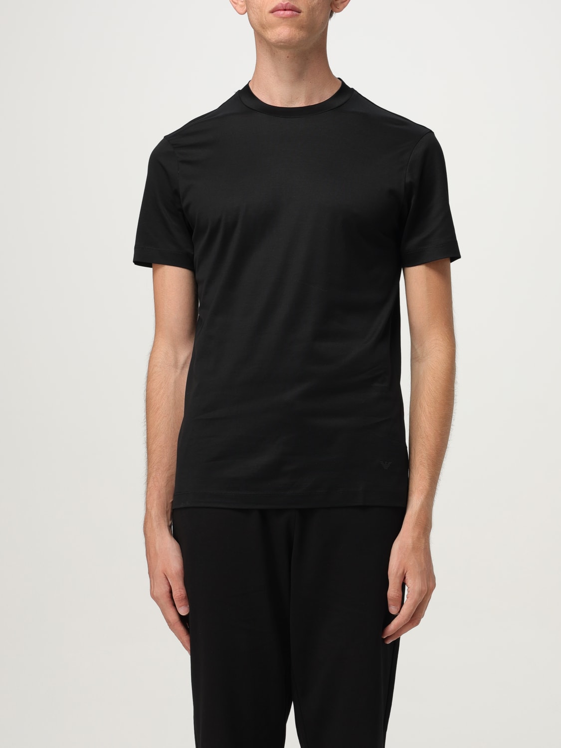 EMPORIO ARMANI T-SHIRT: T-shirt men Emporio Armani, Black - Img 1