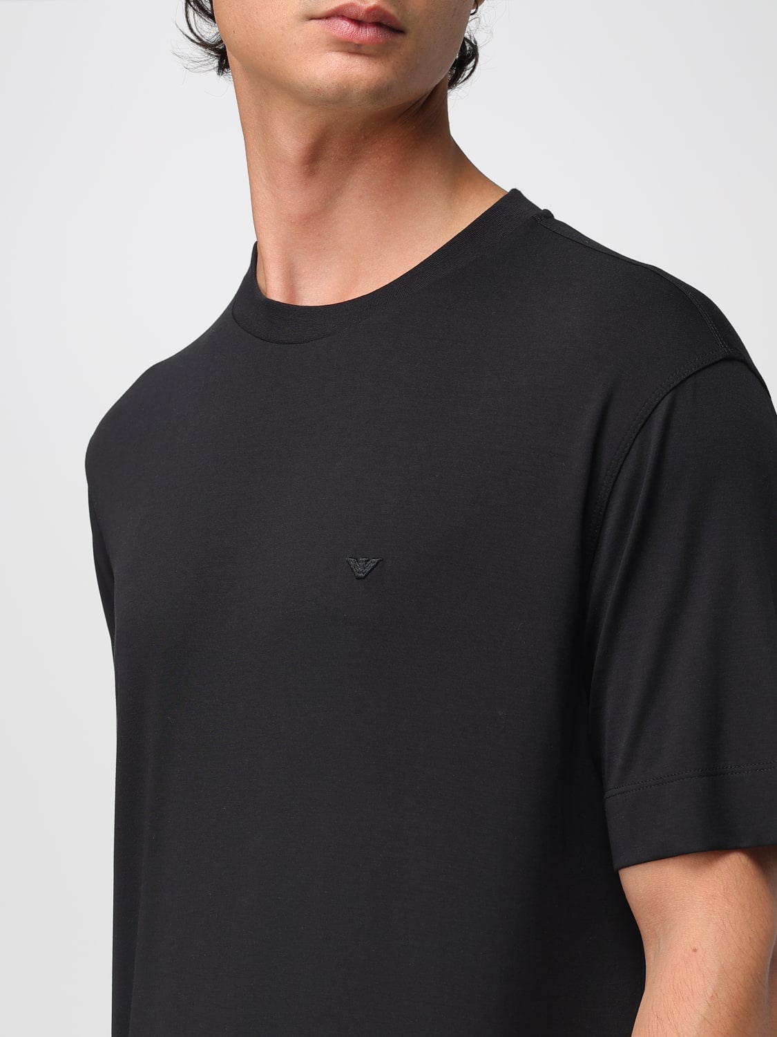 EMPORIO ARMANI CAMISETA: Camiseta hombre Emporio Armani, Negro - Img 3