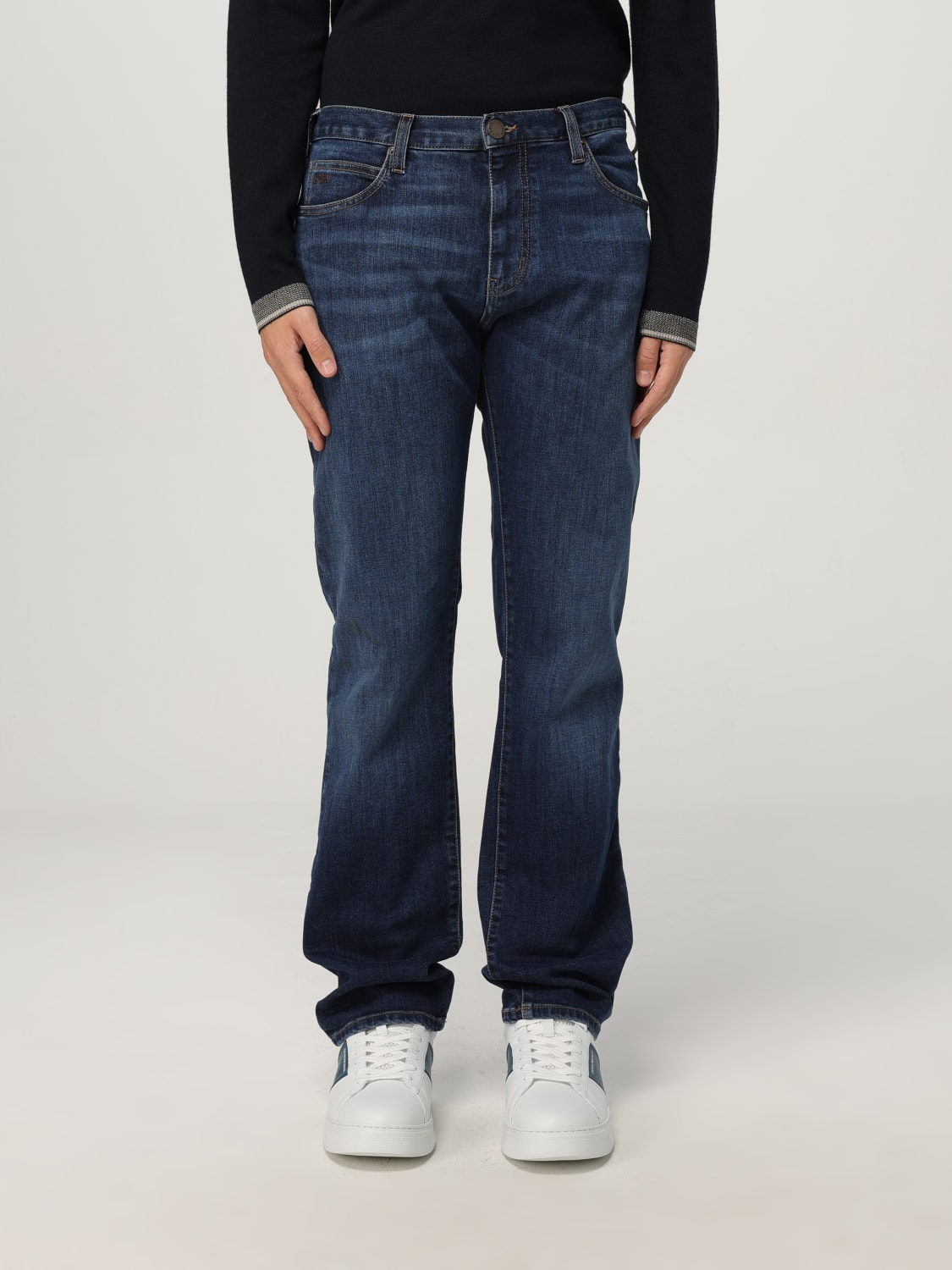 EMPORIO ARMANI JEANS: Jeans men Emporio Armani, Stone Washed - Img 1