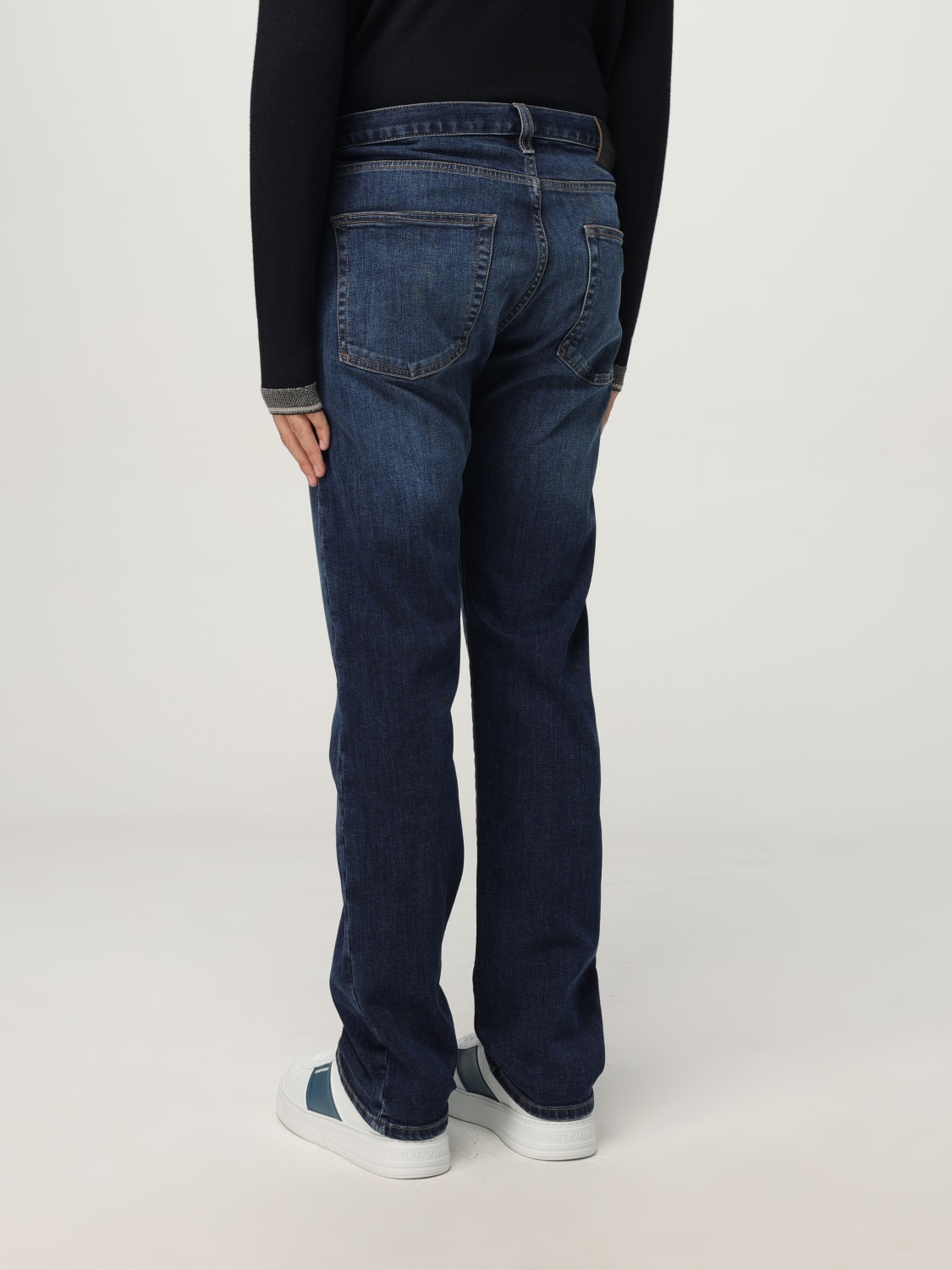 EMPORIO ARMANI JEANS: Jeans men Emporio Armani, Stone Washed - Img 2