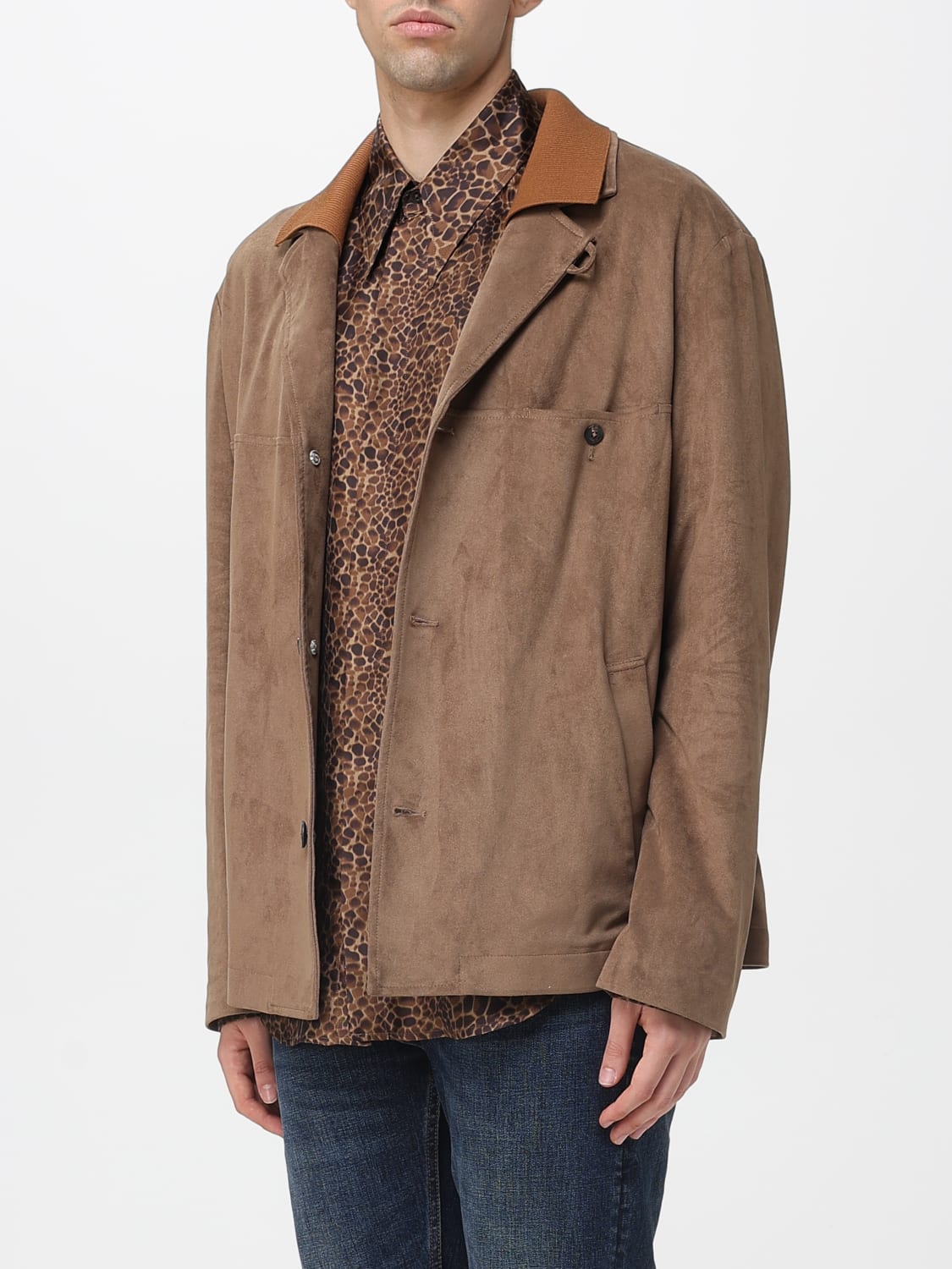 EMPORIO ARMANI JACKET: Jacket men Emporio Armani, Leather - Img 3