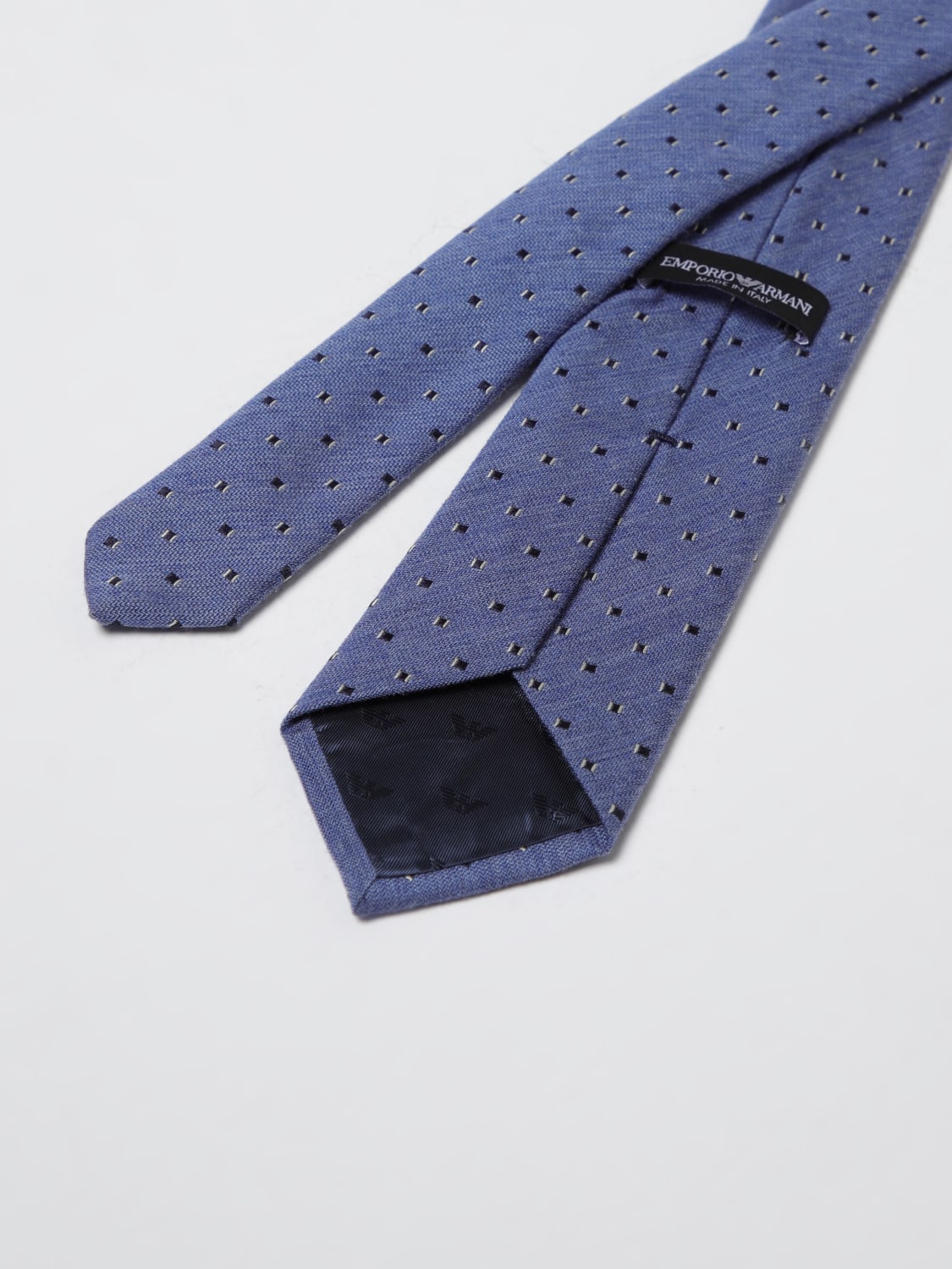 EMPORIO ARMANI TIE: Tie men Emporio Armani, Sky Blue - Img 2