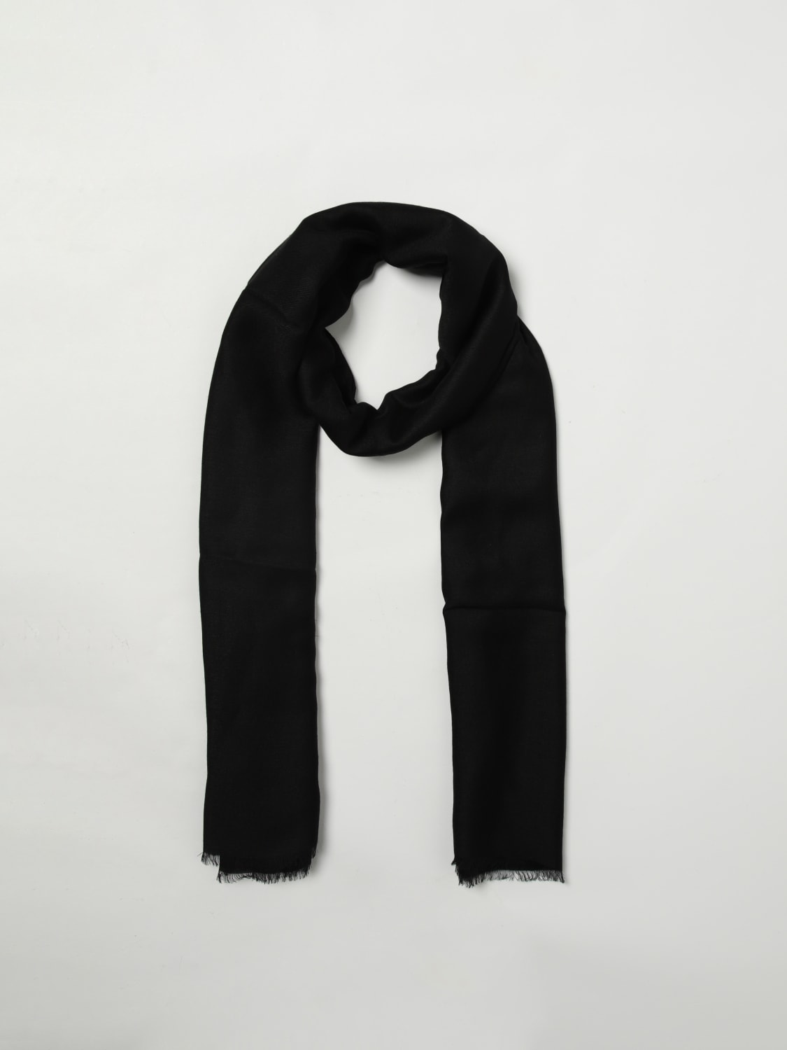 EMPORIO ARMANI SCARF: Scarf men Emporio Armani, Black - Img 2