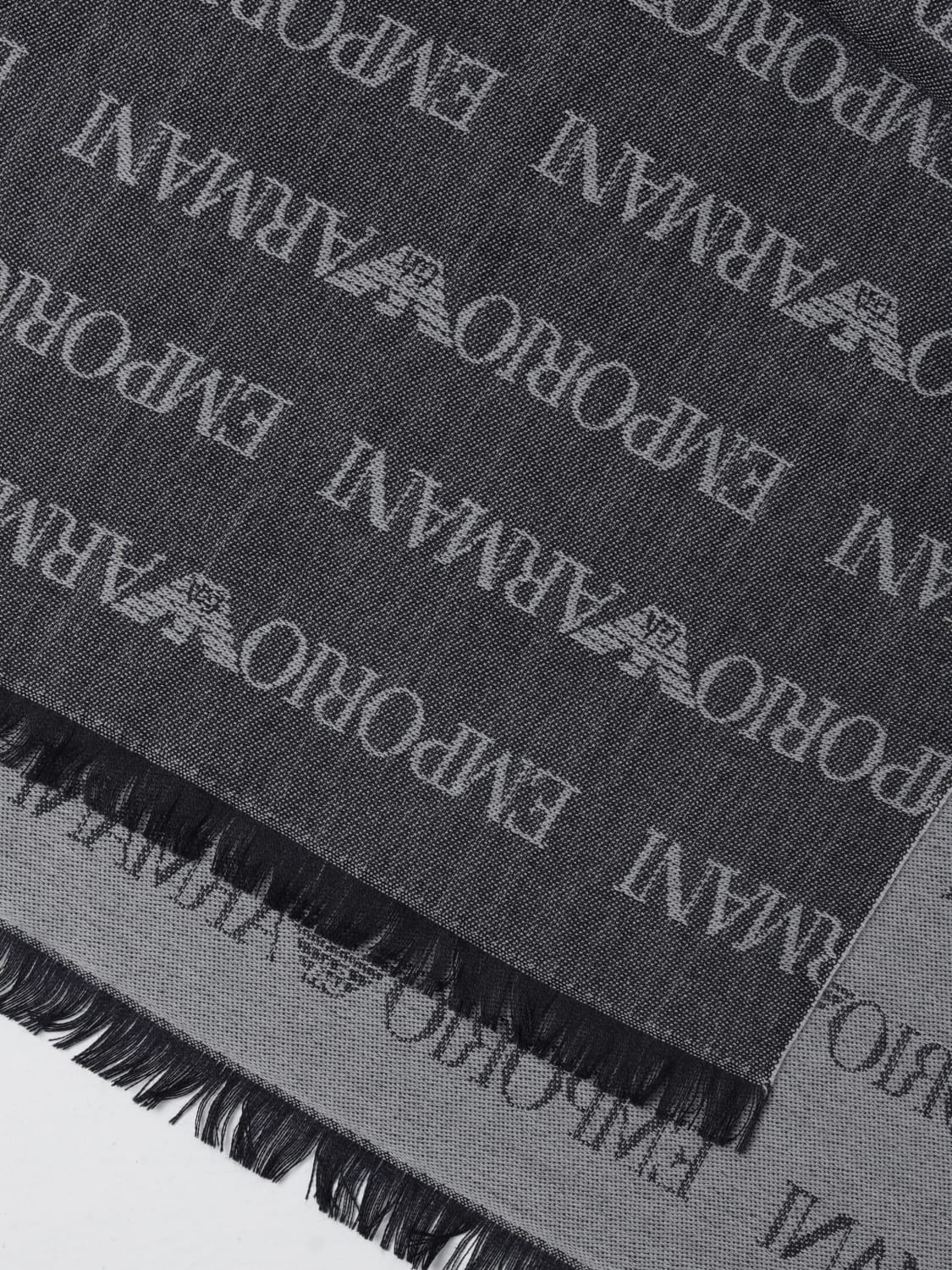 EMPORIO ARMANI SCARF: Scarf men Emporio Armani, Navy - Img 3