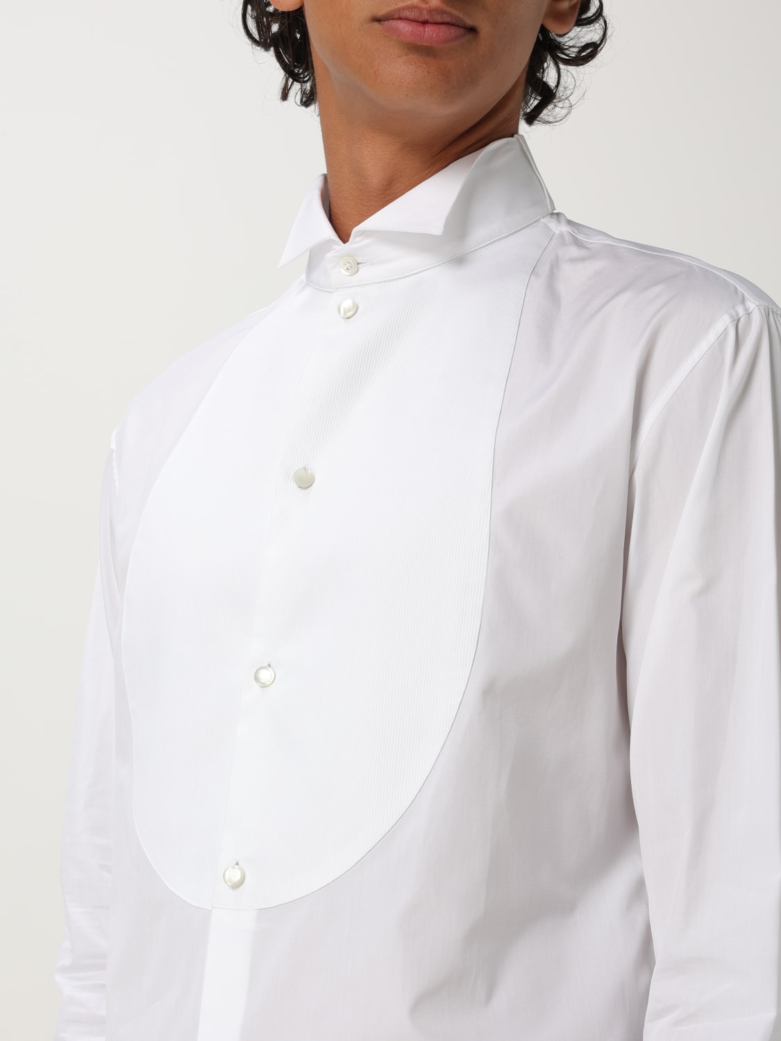 EMPORIO ARMANI HEMD: Hemd herren Emporio Armani, Weiß - Img 3