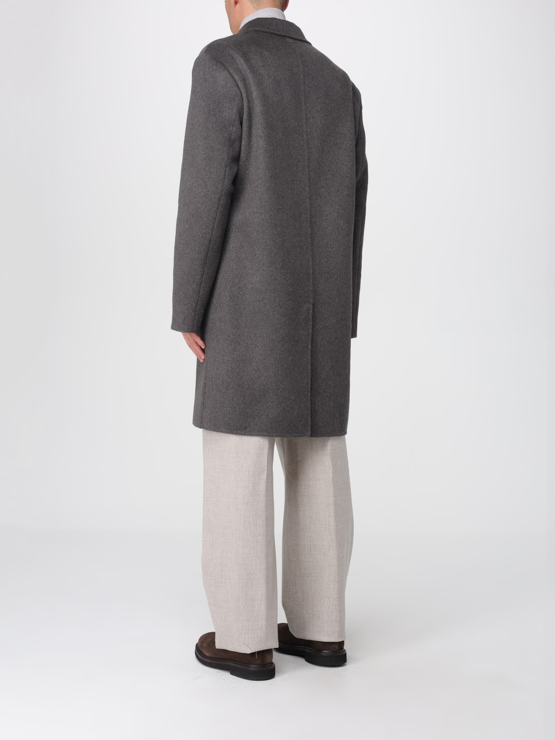 AGNONA COAT: Coat men Agnona, Dark - Img 2