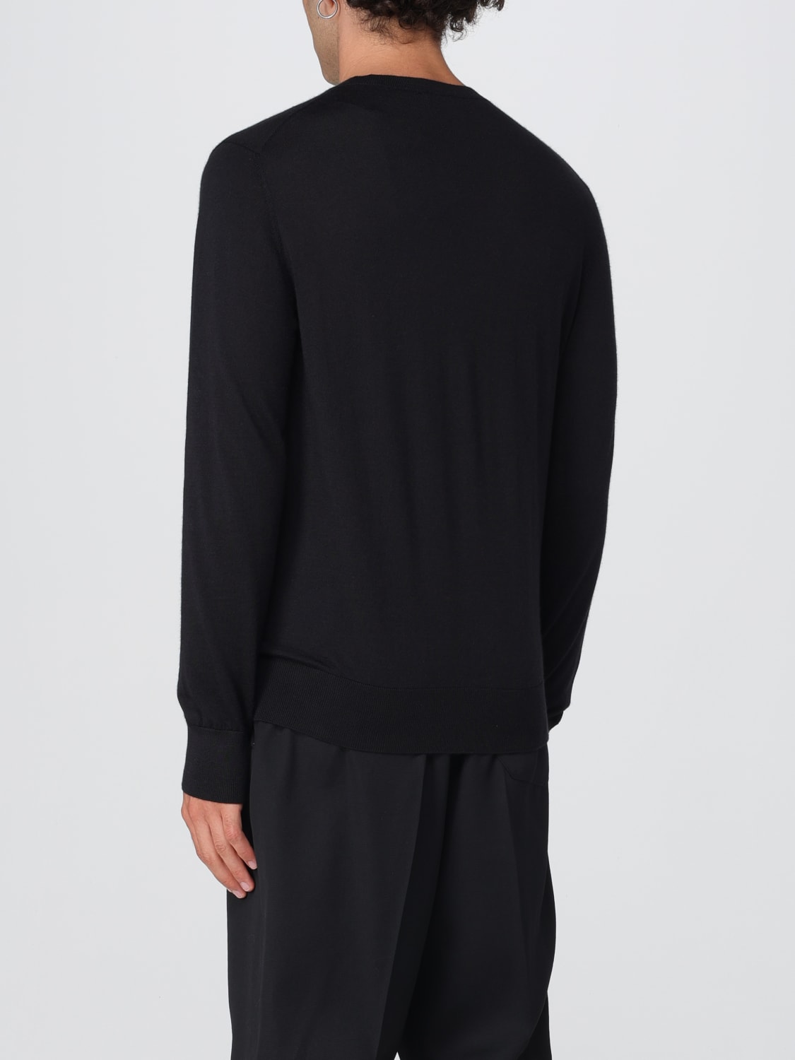 AGNONA PULLOVER: Pullover herren Agnona, Schwarz - Img 2