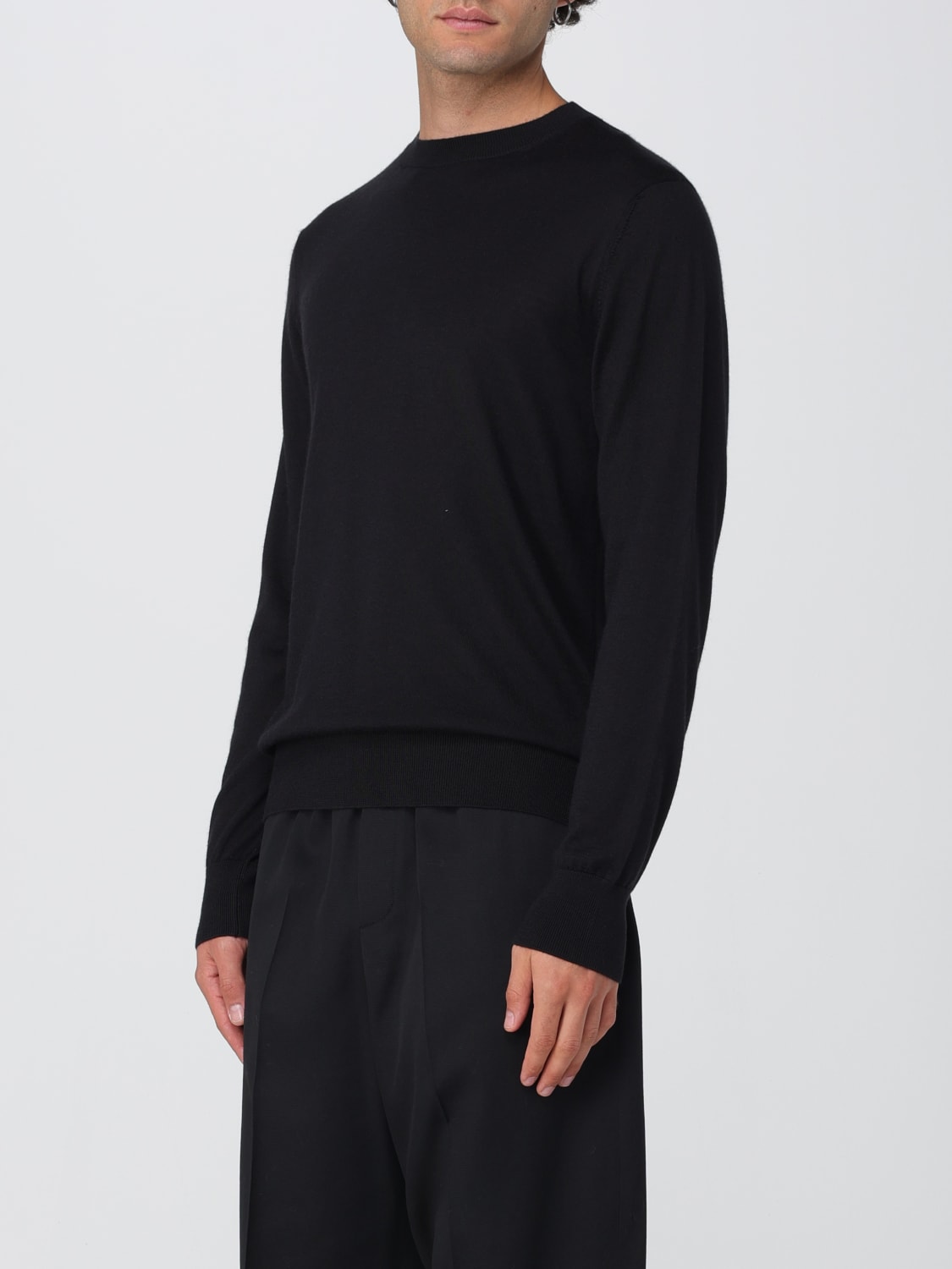 AGNONA PULLOVER: Pullover herren Agnona, Schwarz - Img 3