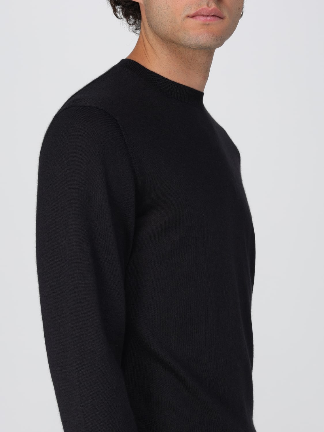 AGNONA PULLOVER: Pullover herren Agnona, Schwarz - Img 4