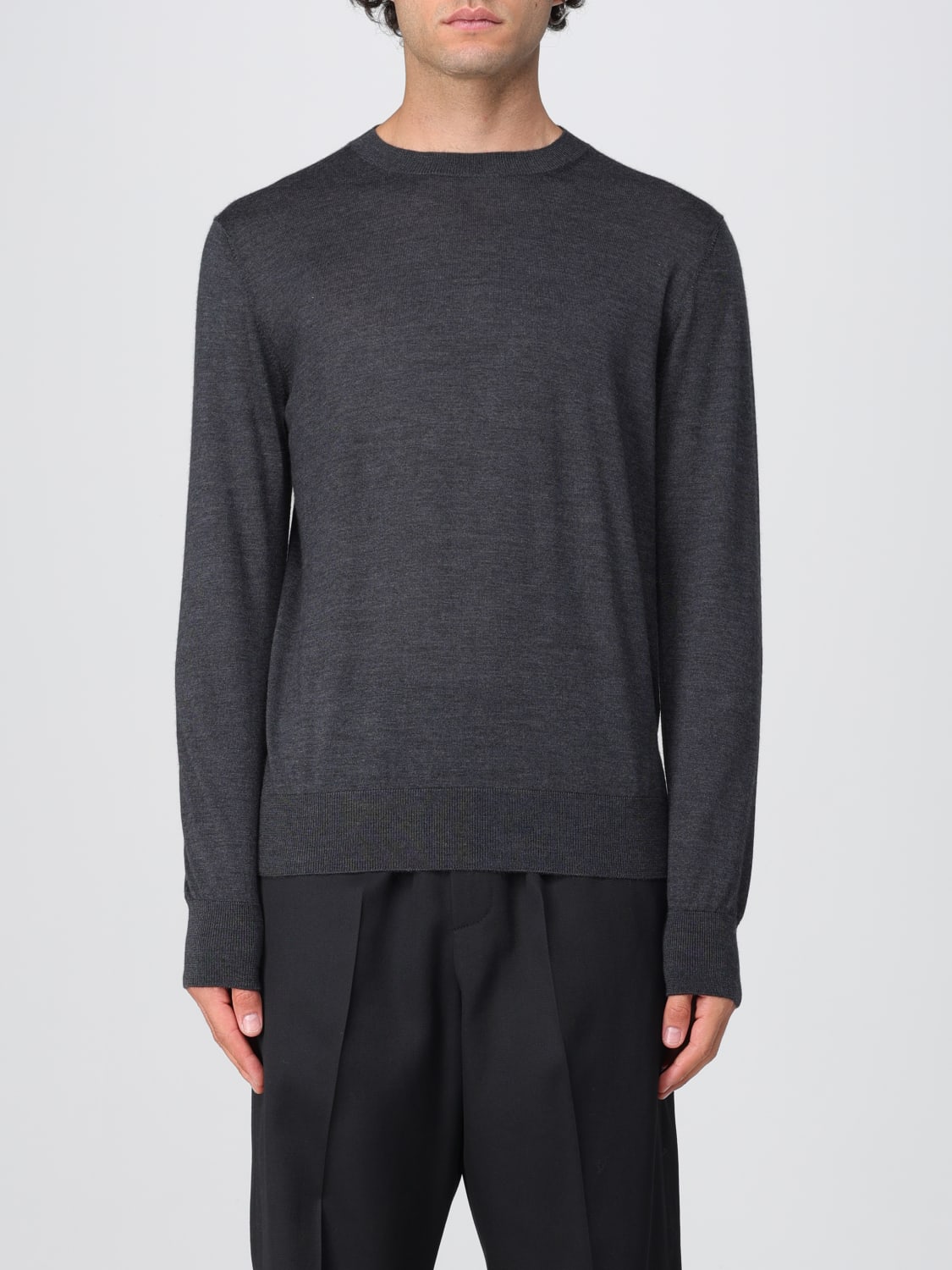 AGNONA SWEATER: Sweater men Agnona, Charcoal - Img 1