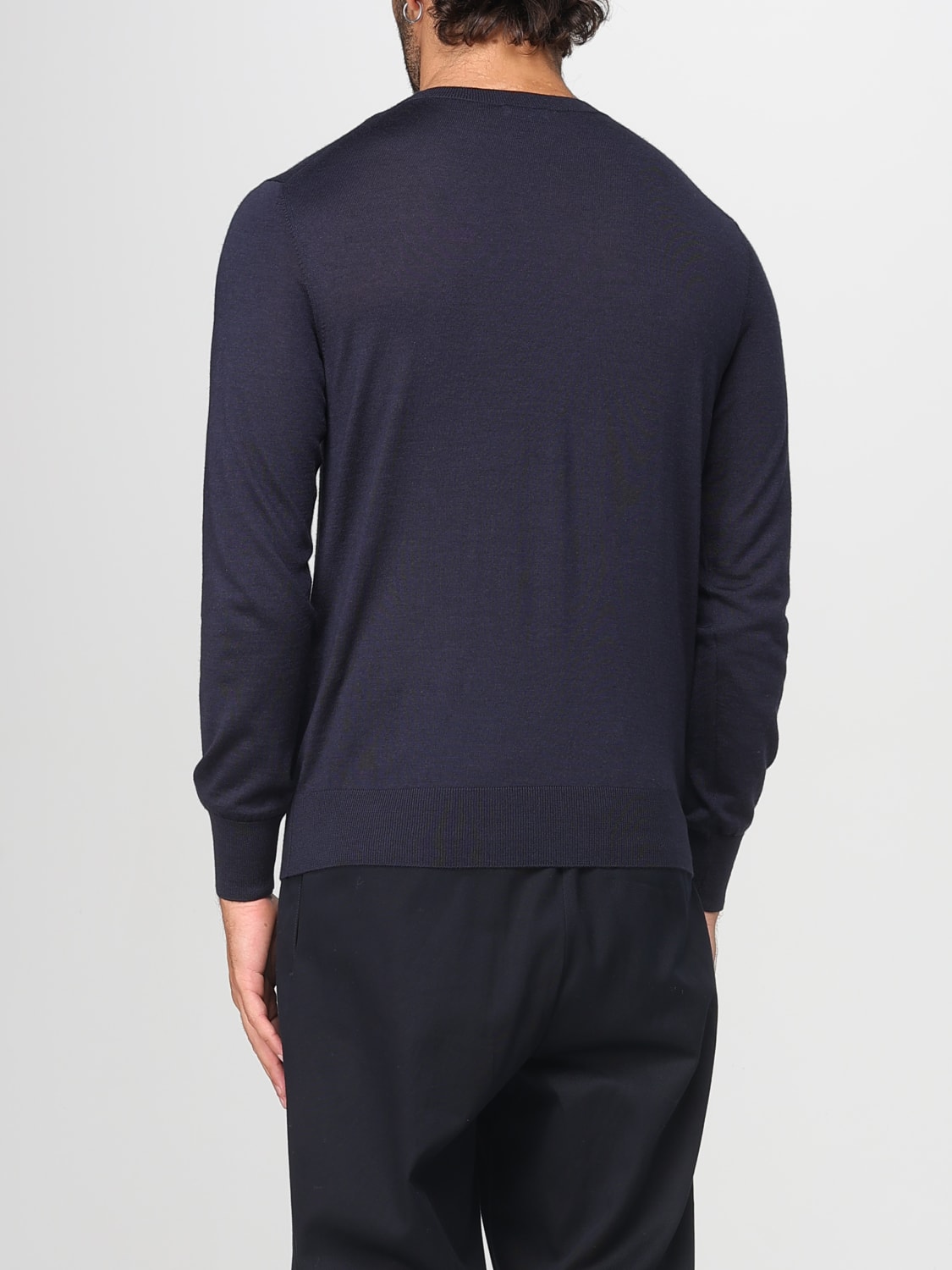 AGNONA SWEATER: Sweater men Agnona, Navy - Img 2