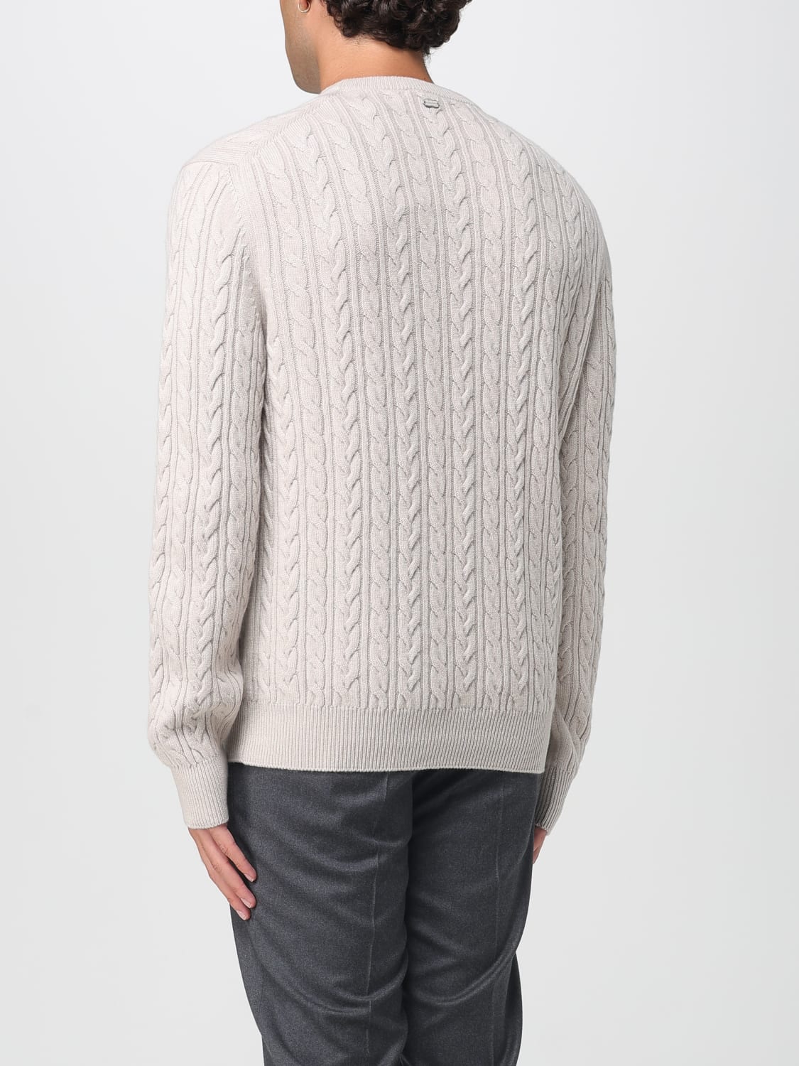 AGNONA SWEATER: Sweater men Agnona, Ivory - Img 2