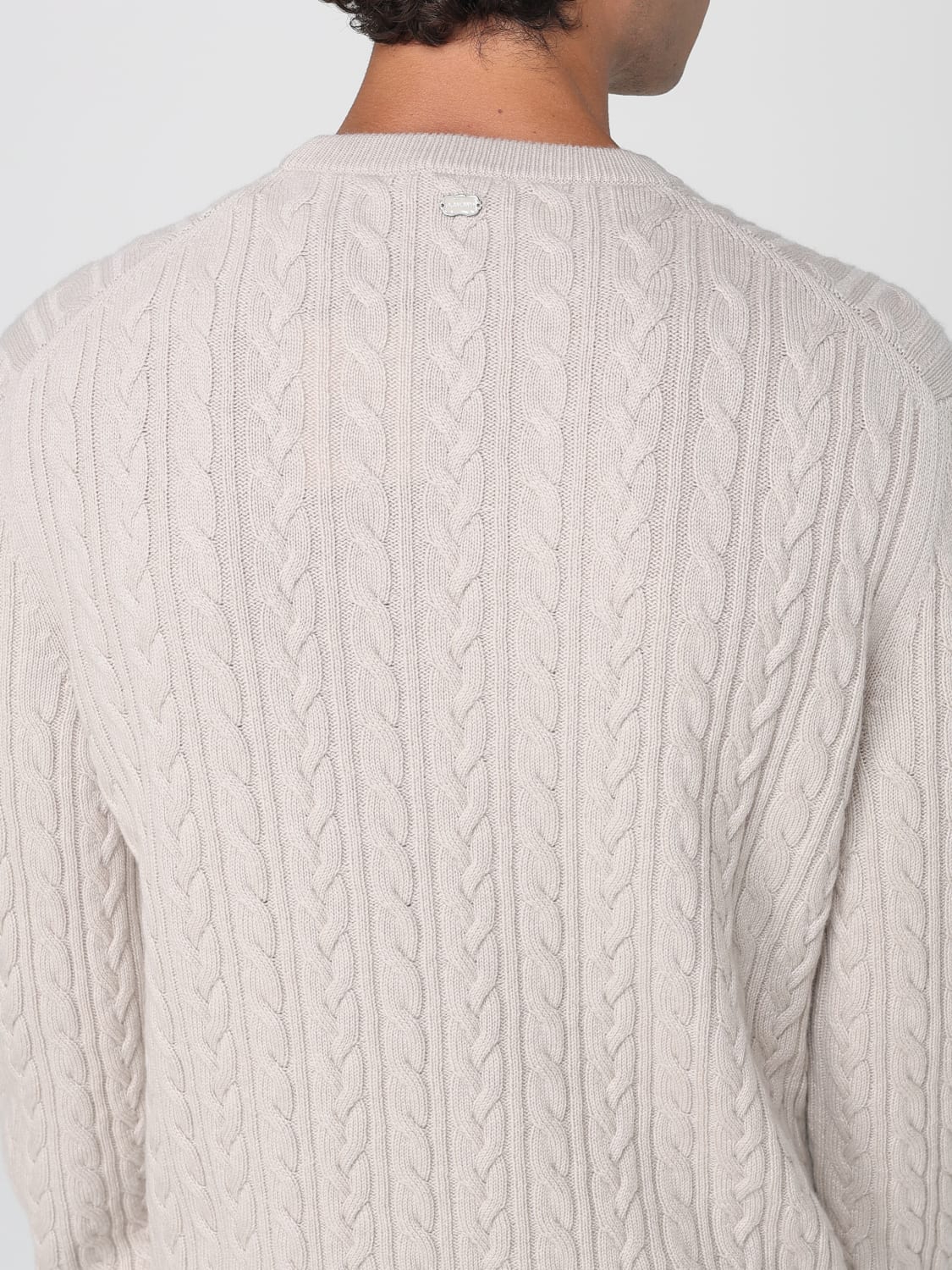 AGNONA SWEATER: Sweater men Agnona, Ivory - Img 4