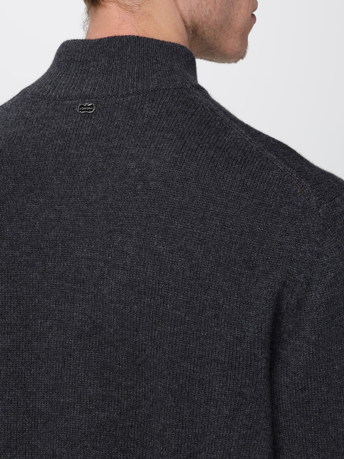 AGNONA SWEATER: Sweater men Agnona, Charcoal - Img 5