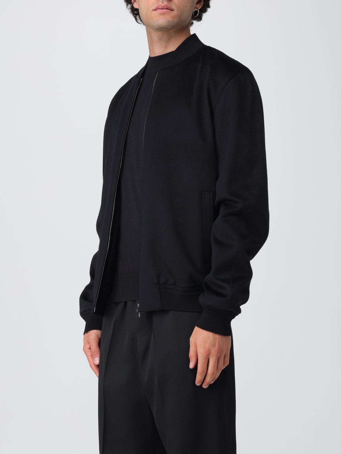 AGNONA JACKET: Jacket men Agnona, Black - Img 3