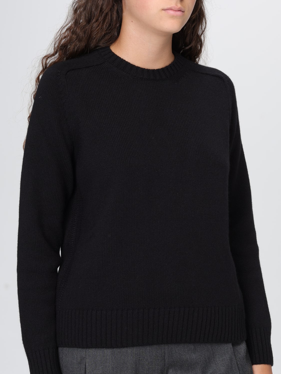 AGNONA PULLOVER: Pullover damen Agnona, Schwarz - Img 4