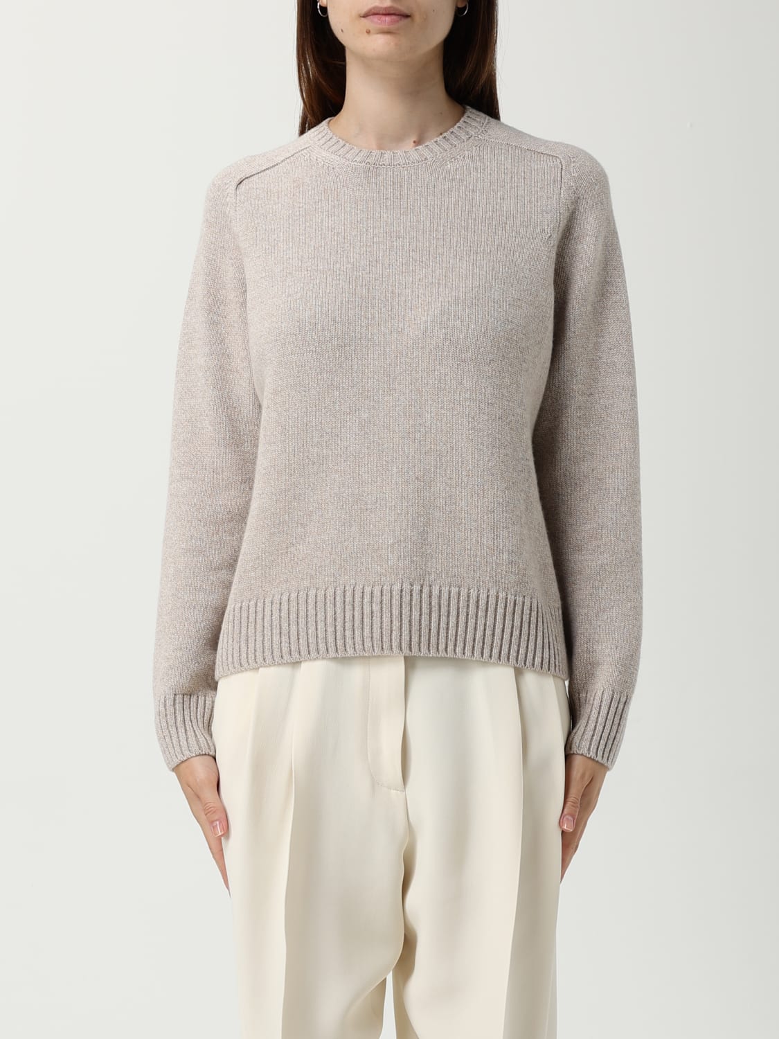 AGNONA PULLOVER: Pullover damen Agnona, Beige - Img 1