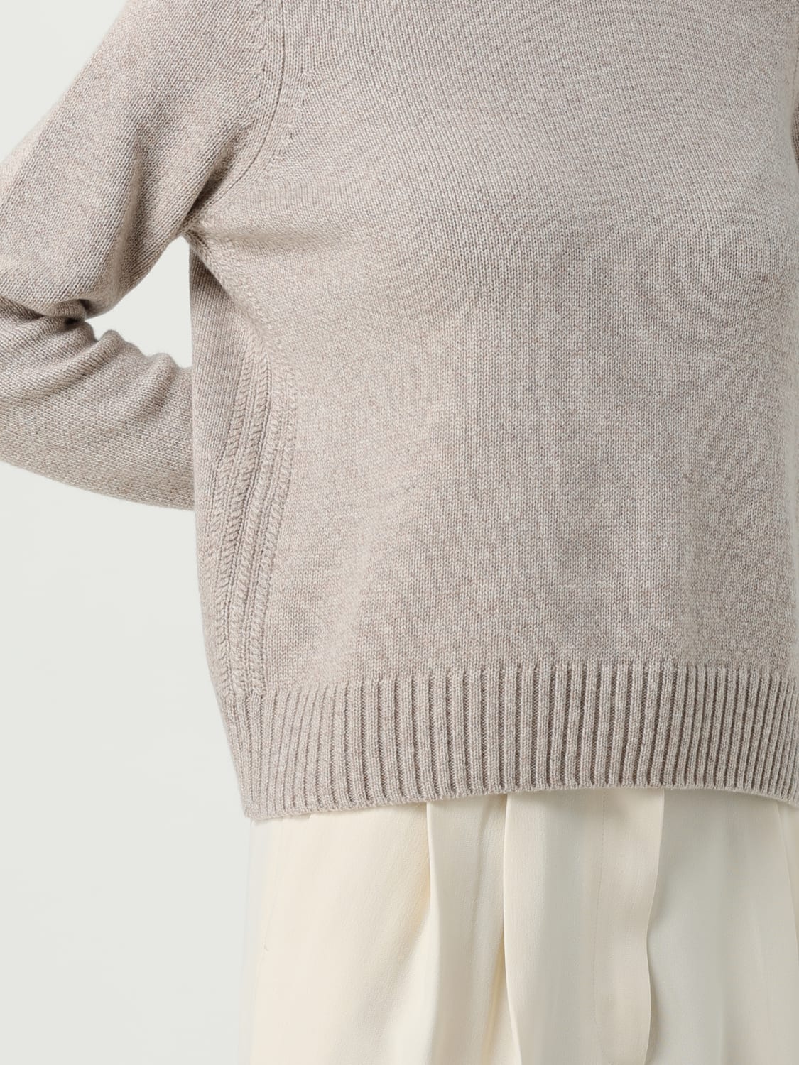AGNONA PULLOVER: Pullover damen Agnona, Beige - Img 4