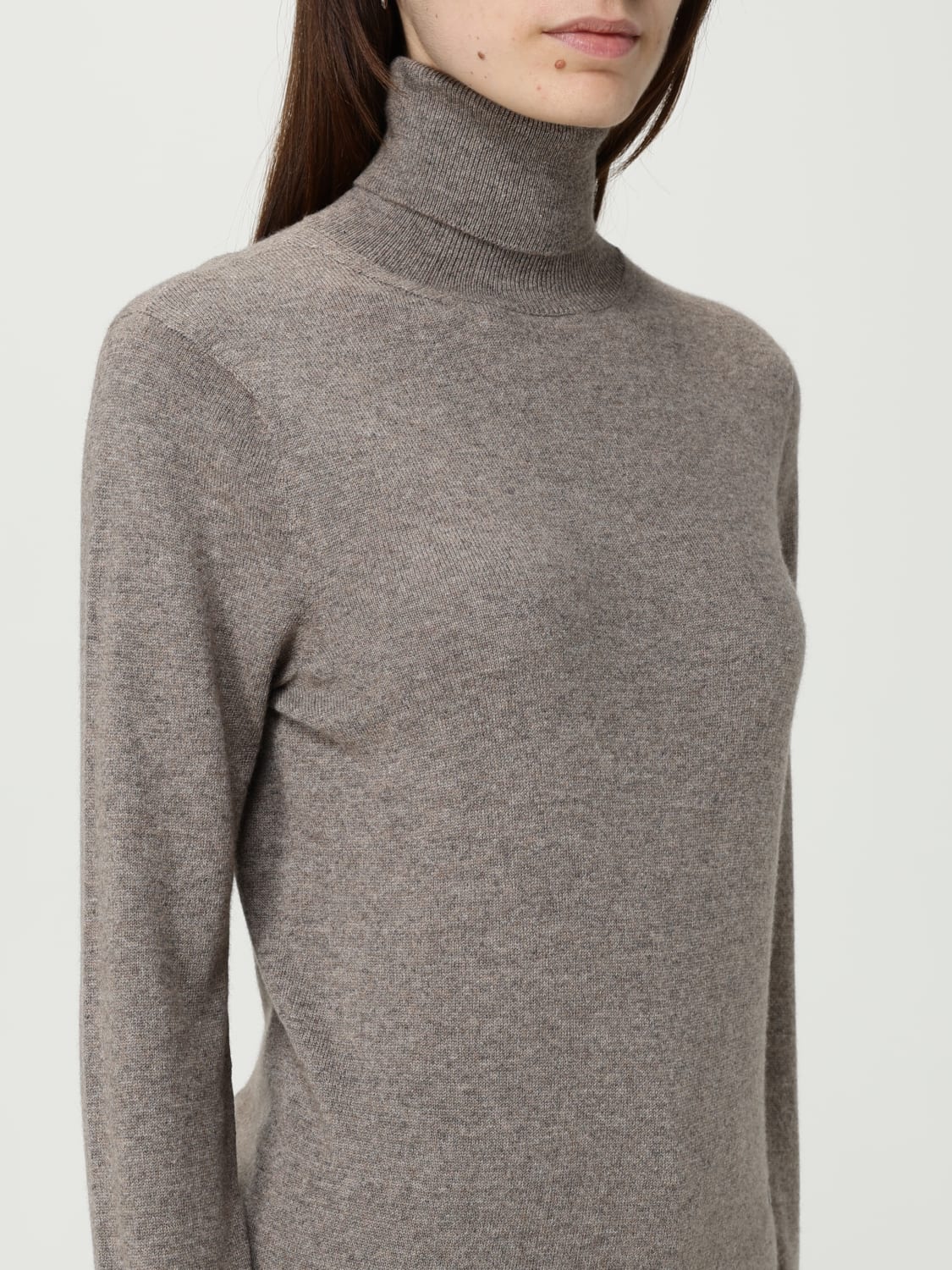 AGNONA 毛衣: 毛衣 女士 Agnona, 驼色 - Img 3