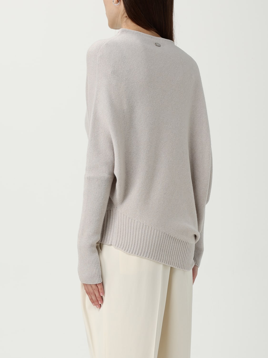 AGNONA SWEATER: Sweater woman Agnona, Ivory - Img 2
