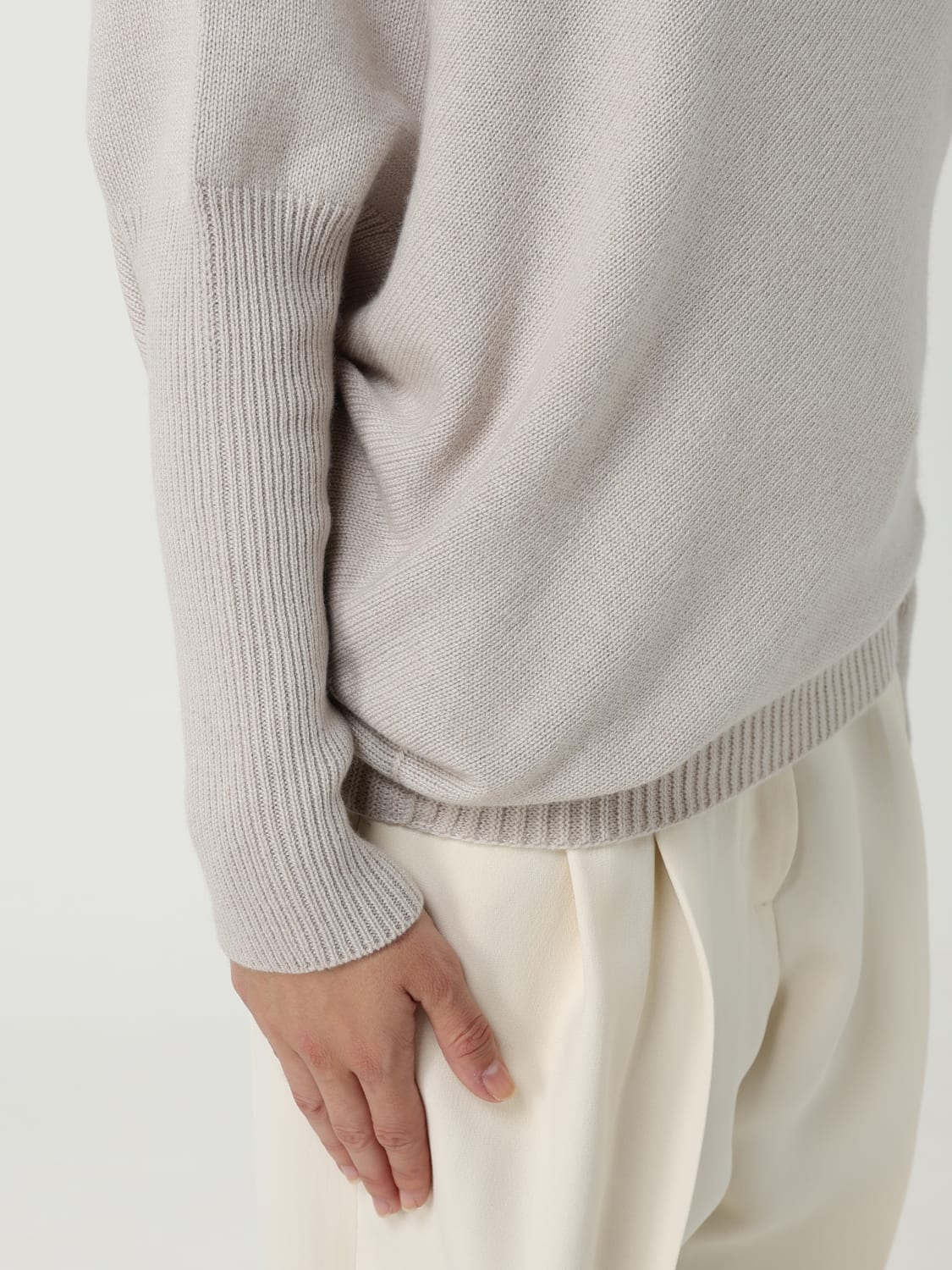 AGNONA SWEATER: Sweater woman Agnona, Ivory - Img 4