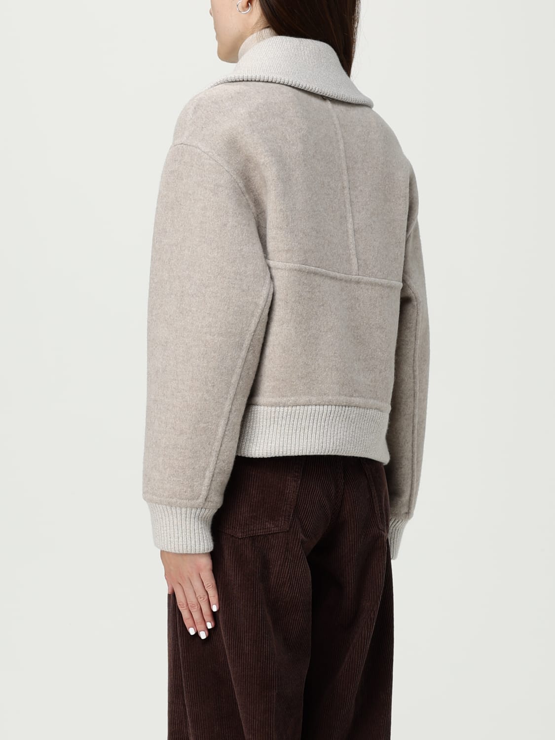 AGNONA JACKET: Jacket woman Agnona, Dove Grey - Img 2