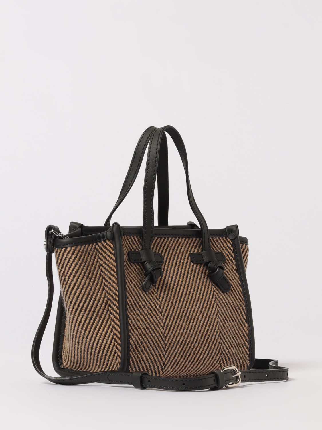 GIANNI CHIARINI MINI BAG: Shoulder bag woman Gianni Chiarini Club Marcella, Black - Img 2
