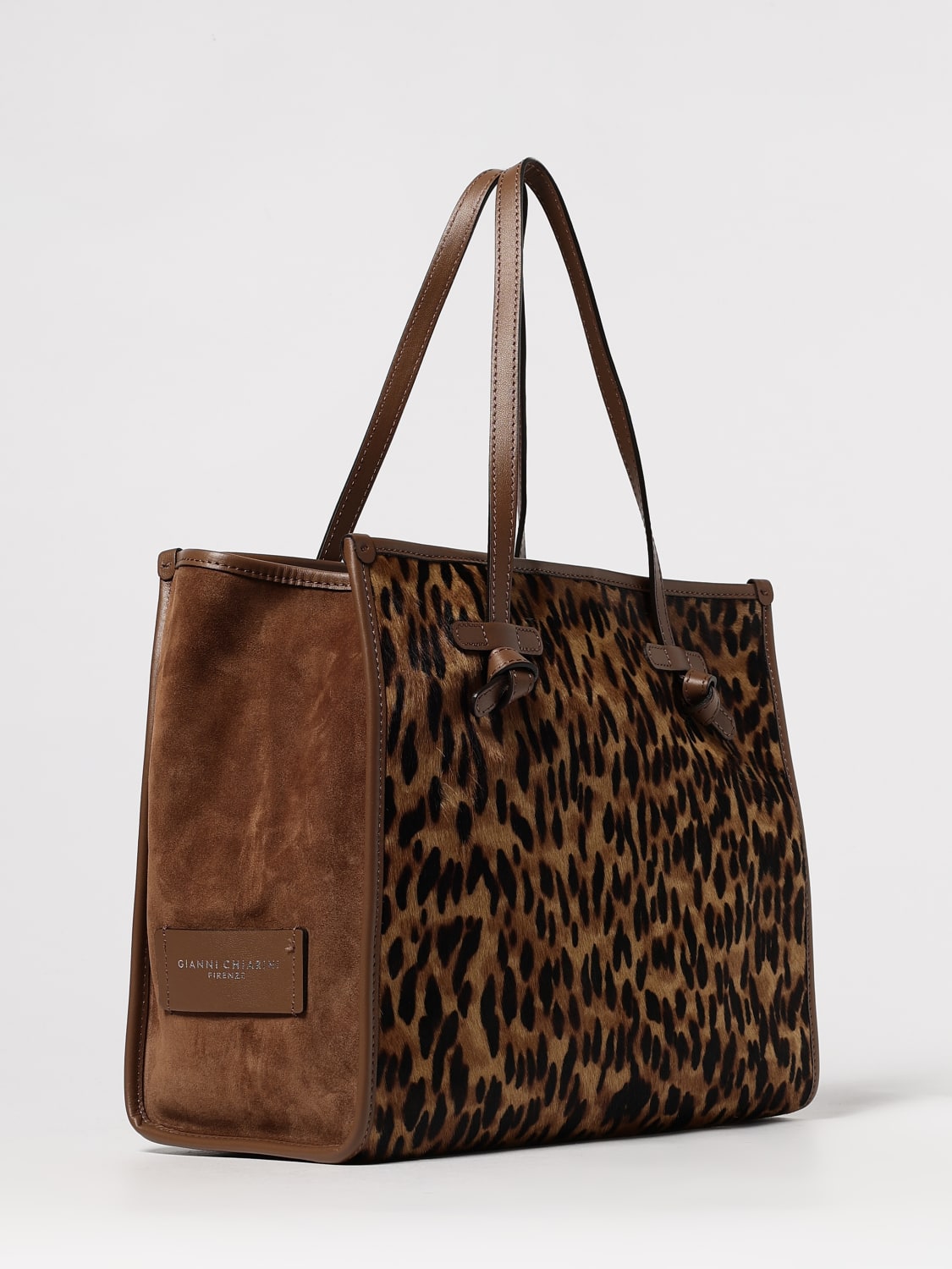 GIANNI CHIARINI TOTE BAG: Shoulder bag woman Gianni Chiarini Club Marcella, Natural - Img 2