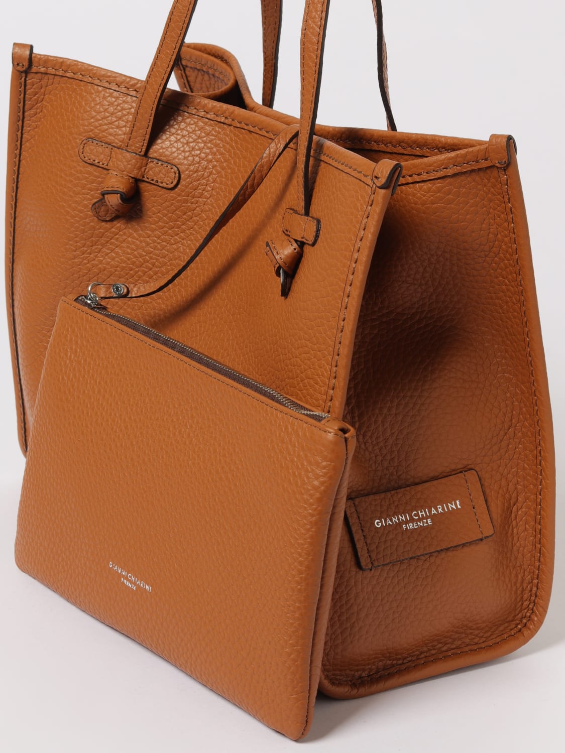 GIANNI CHIARINI TOTE BAG: Shoulder bag woman Gianni Chiarini Club Marcella, Leather - Img 3