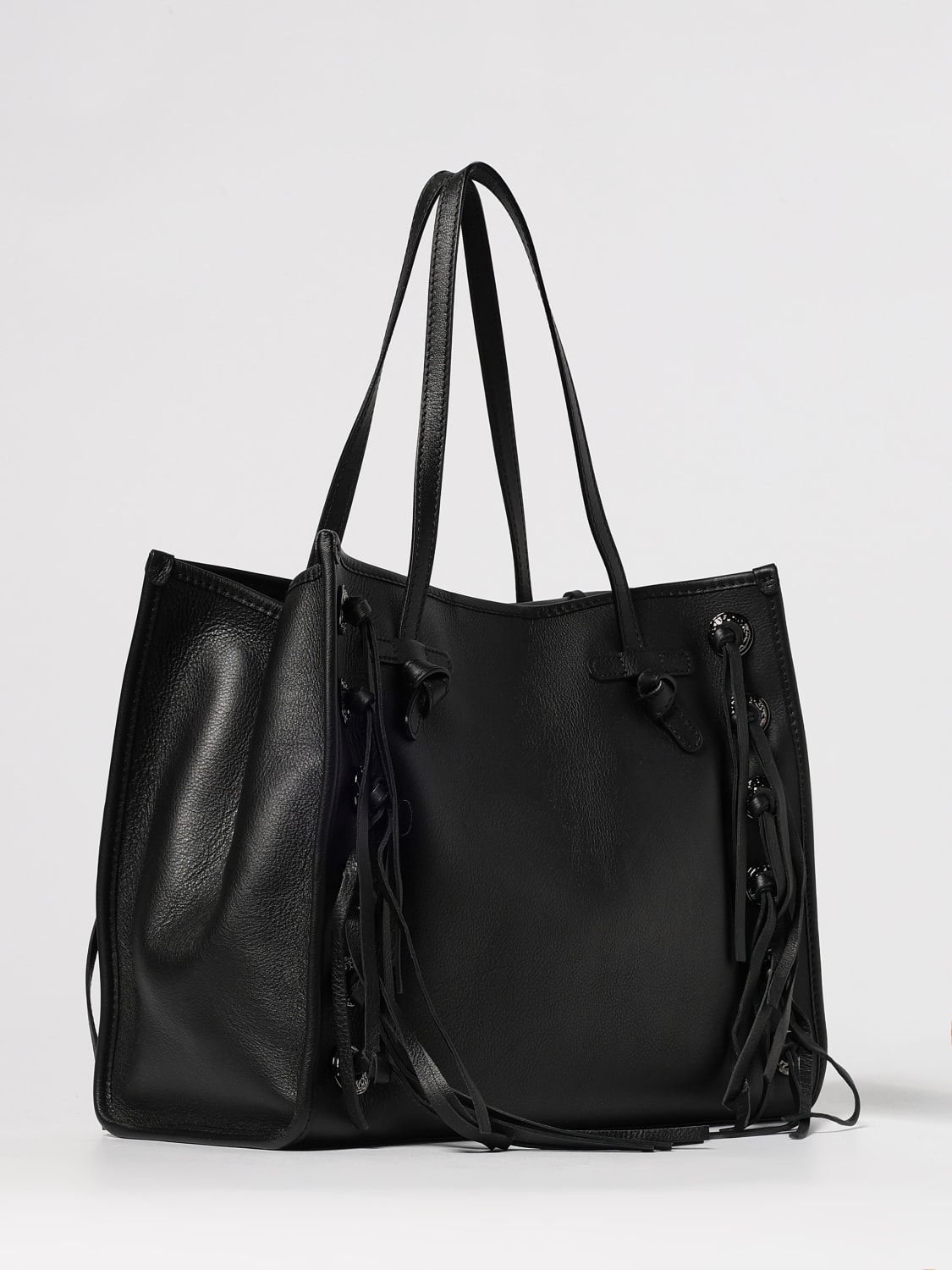 GIANNI CHIARINI SAC CABAS: Sac porté épaule femme Gianni Chiarini Club Marcella, Noir - Img 2