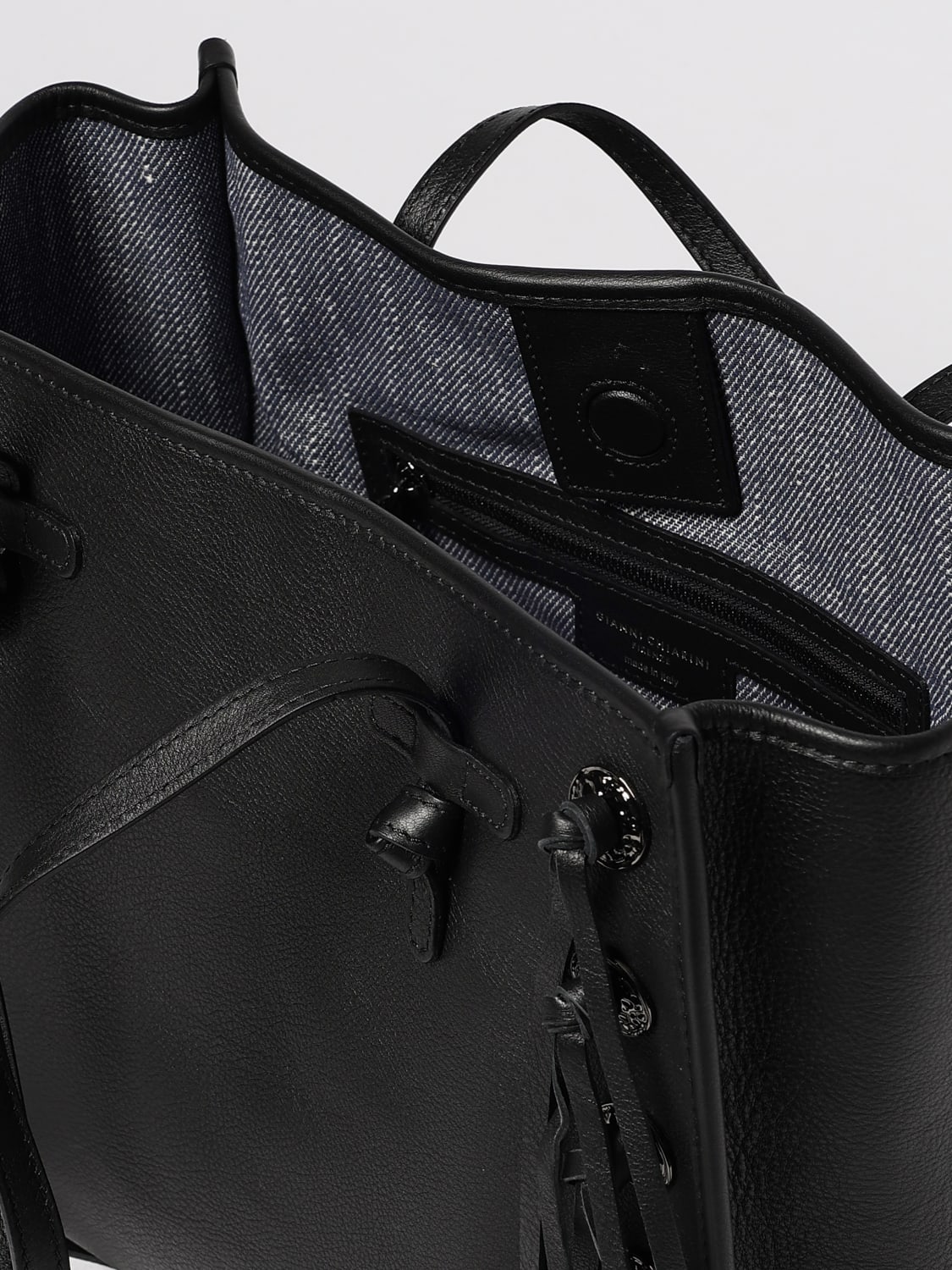 GIANNI CHIARINI SAC CABAS: Sac porté épaule femme Gianni Chiarini Club Marcella, Noir - Img 3