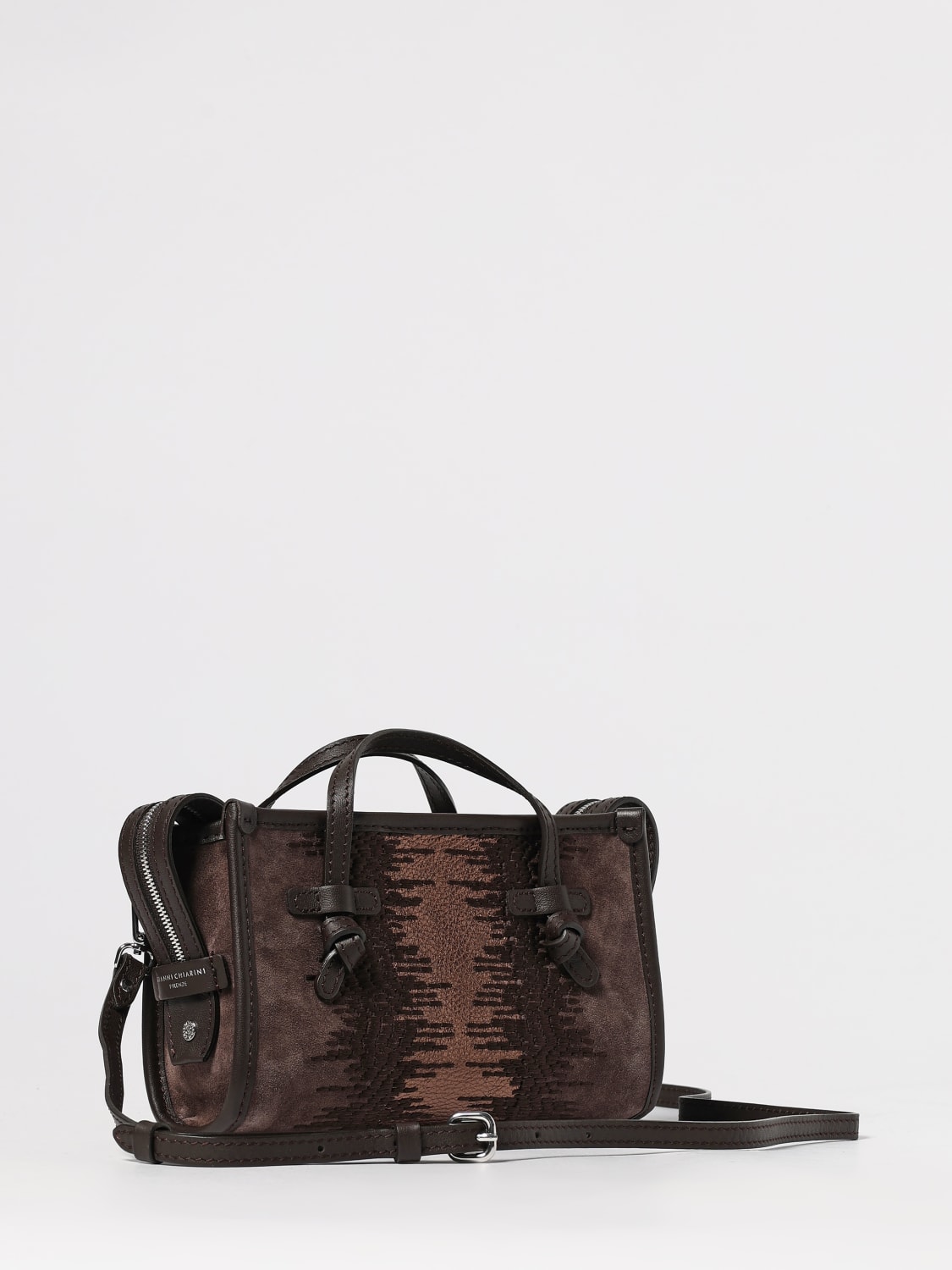 GIANNI CHIARINI MINI BAG: Shoulder bag woman Gianni Chiarini Club Marcella, Dark - Img 2