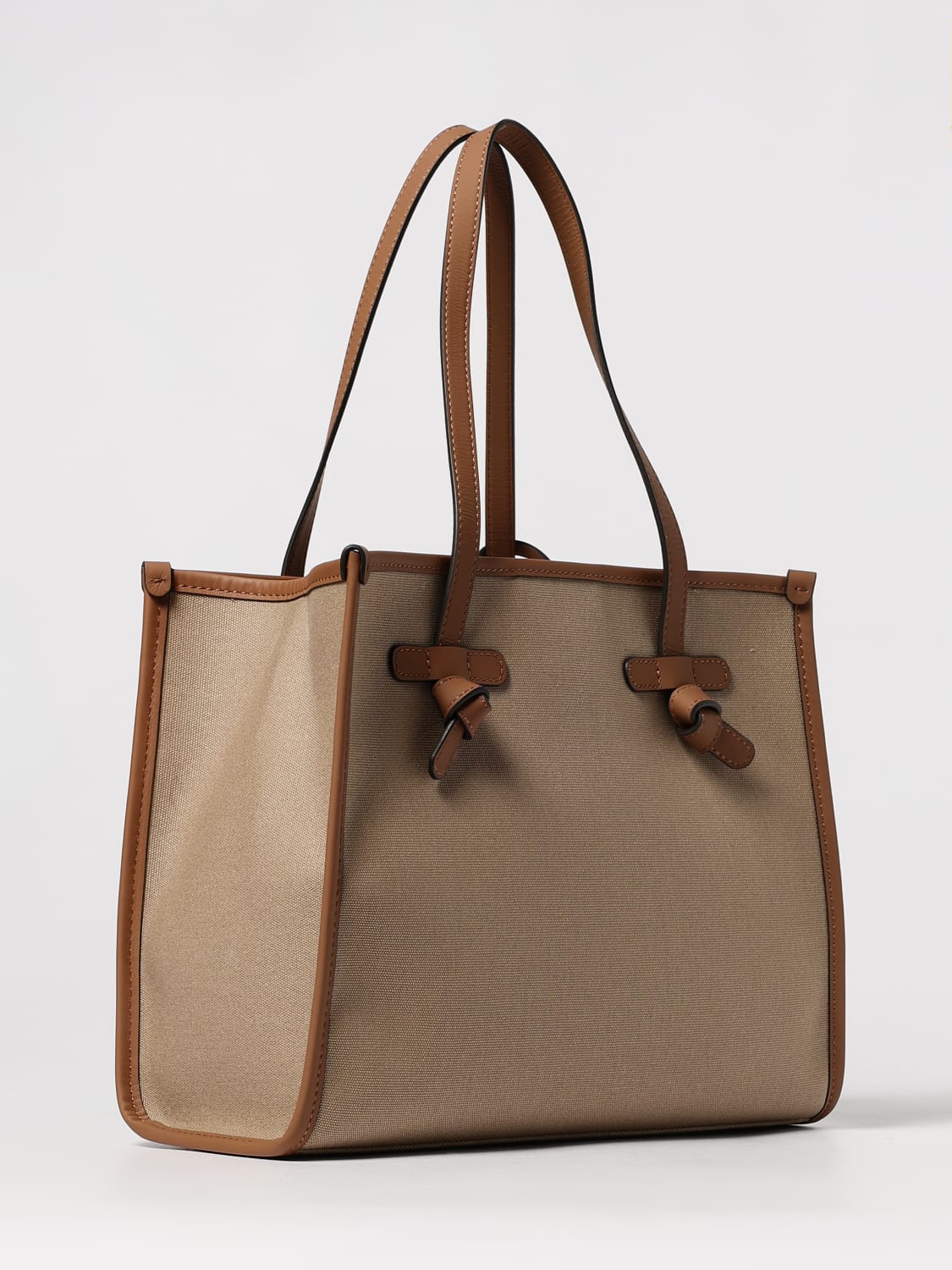 GIANNI CHIARINI TOTE BAG: Shoulder bag woman Gianni Chiarini Club Marcella, Beige - Img 2