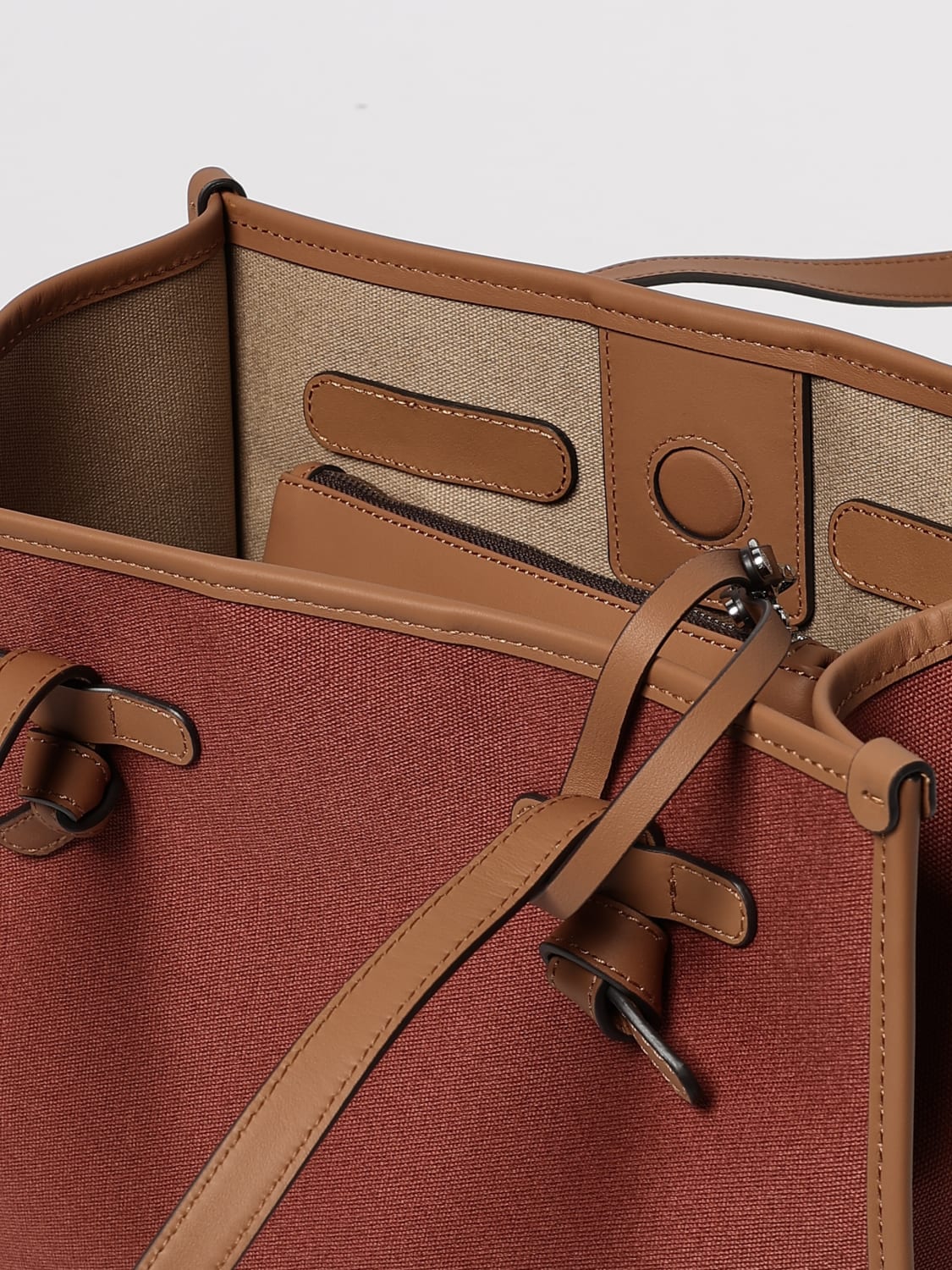 GIANNI CHIARINI TOTE BAG: Shoulder bag woman Gianni Chiarini Club Marcella, Brick Red - Img 3